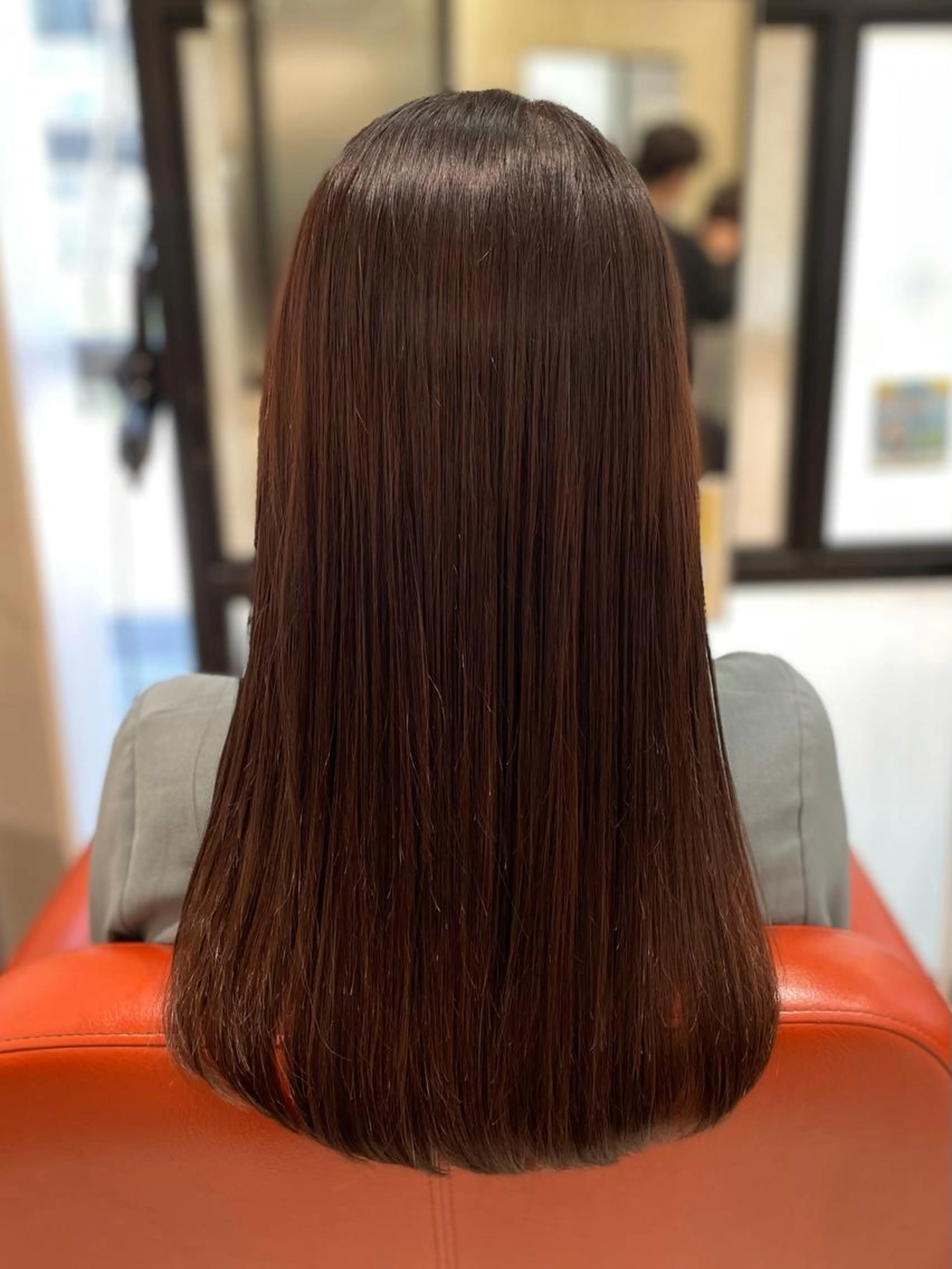 カット+髪質改善ストレートの写真