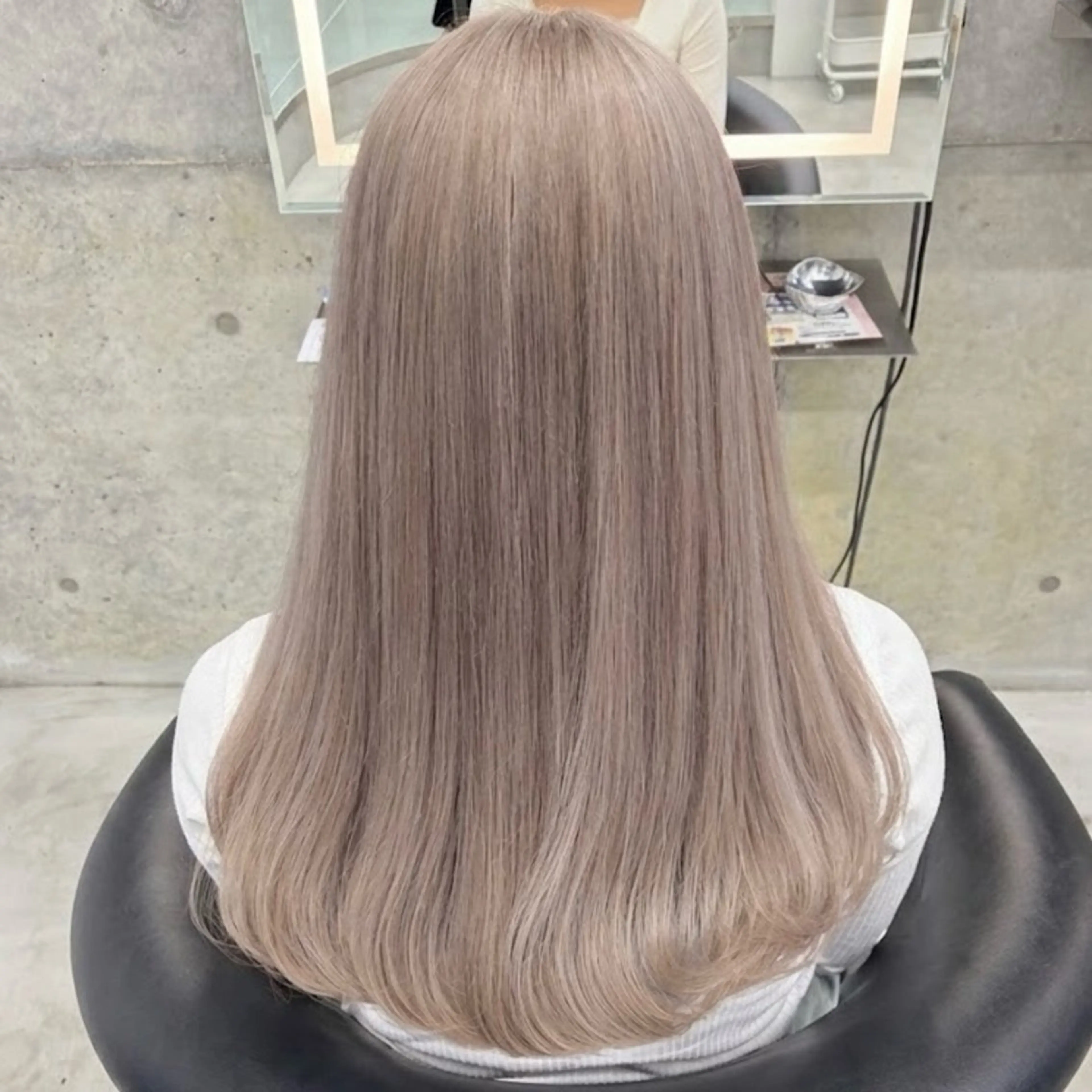 ロング ヘアカラー トリートメント hikari/大名 /暖色カラーのヘアスタイル