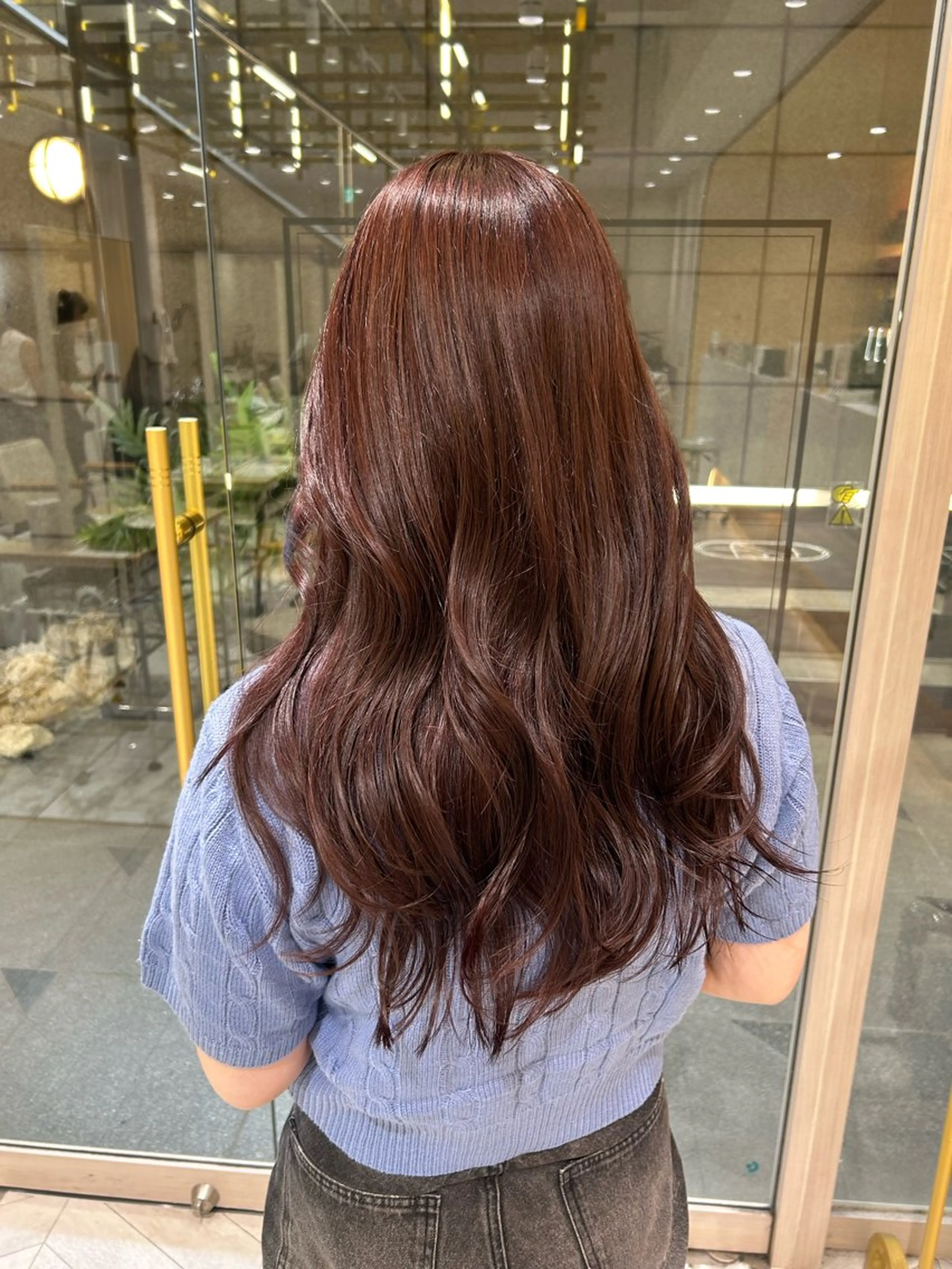 ロング カラー ブリーチ ケアブリーチ ダブルカラー グラデーションカラー ハイライトカラー 似合わせカラー/ RENのヘアスタイル