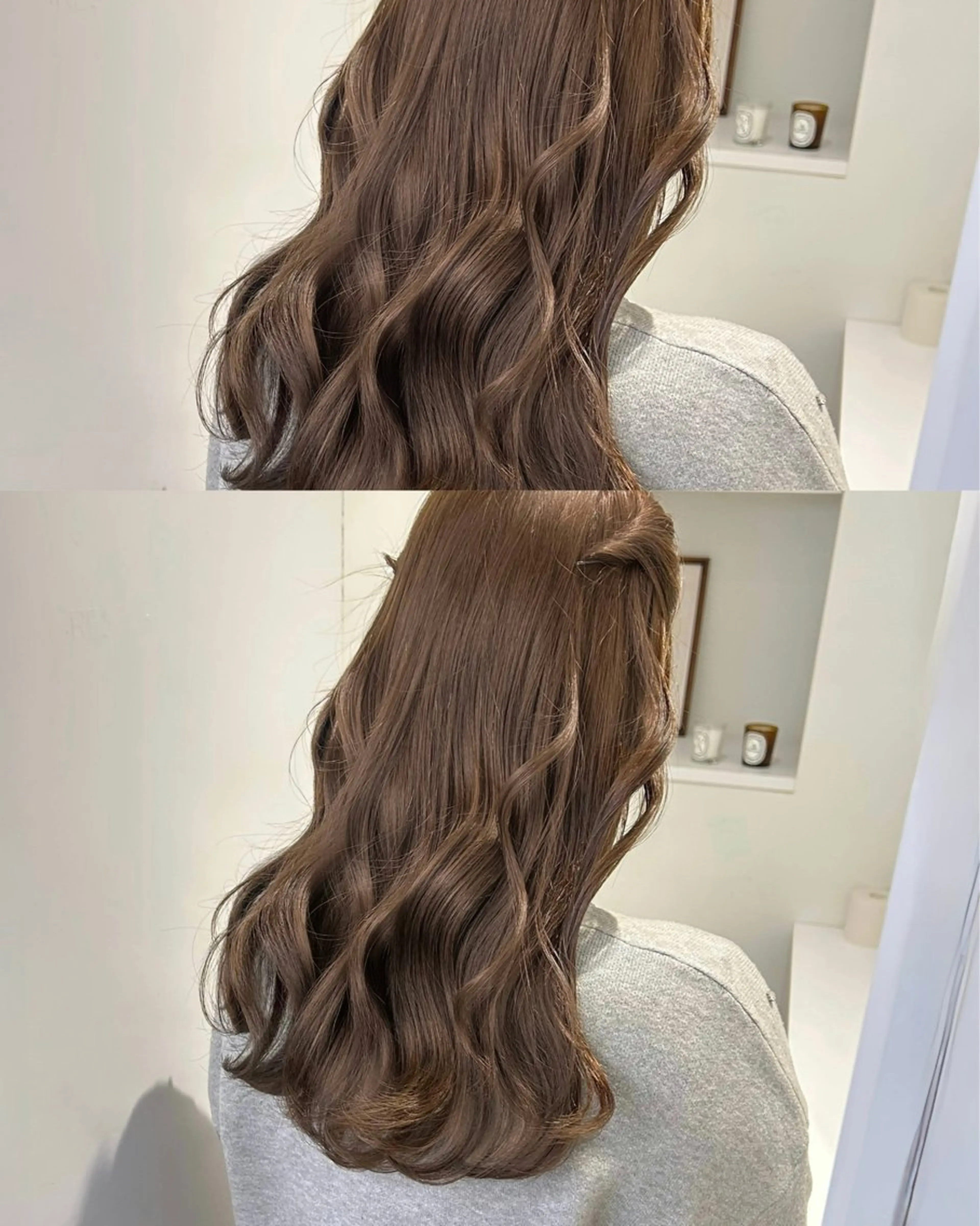 セミロング 髪質改善 Tsukinaのヘアスタイル