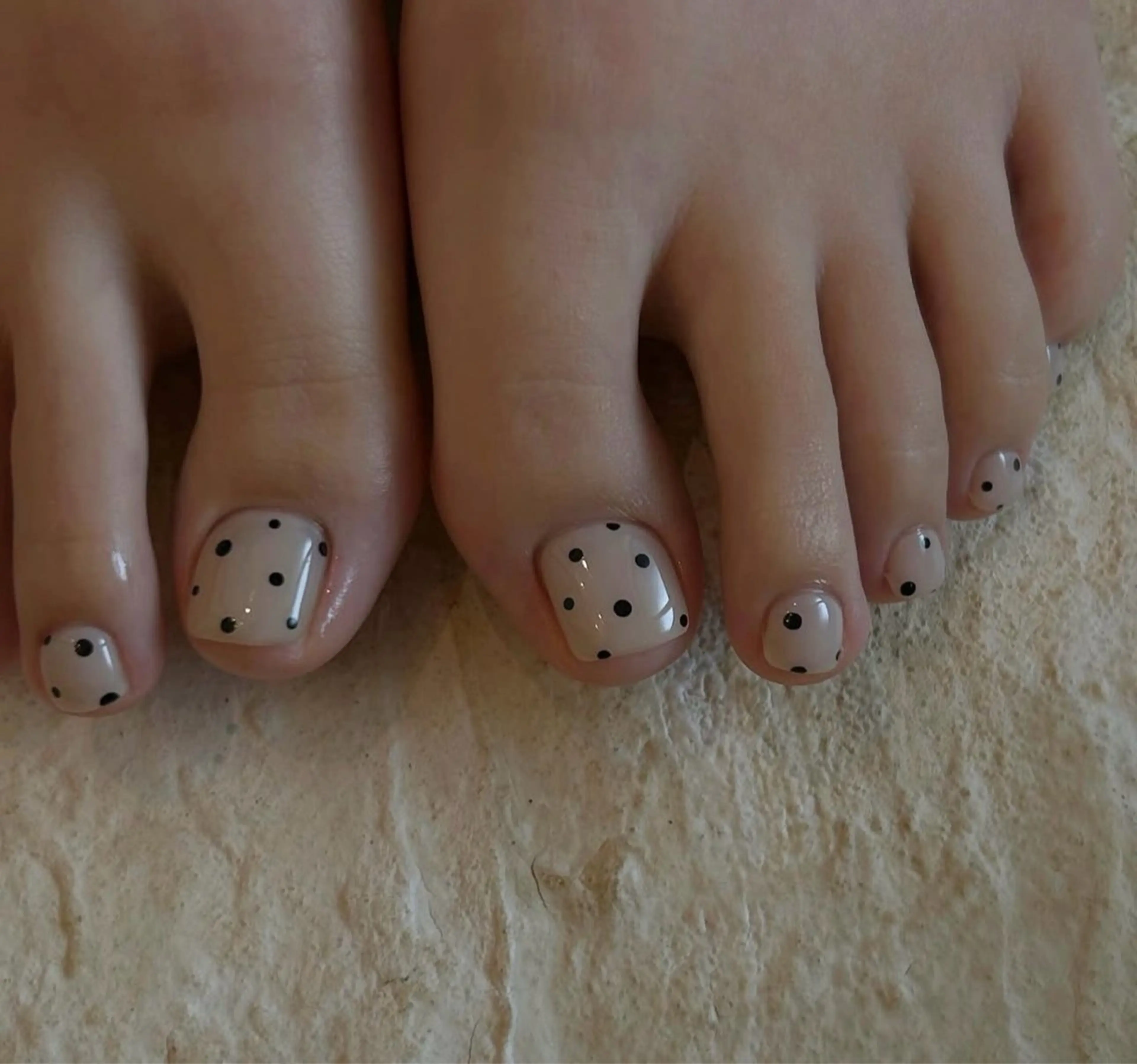 カラー フットネイル U.mi Nail Salonのネイルデザイン