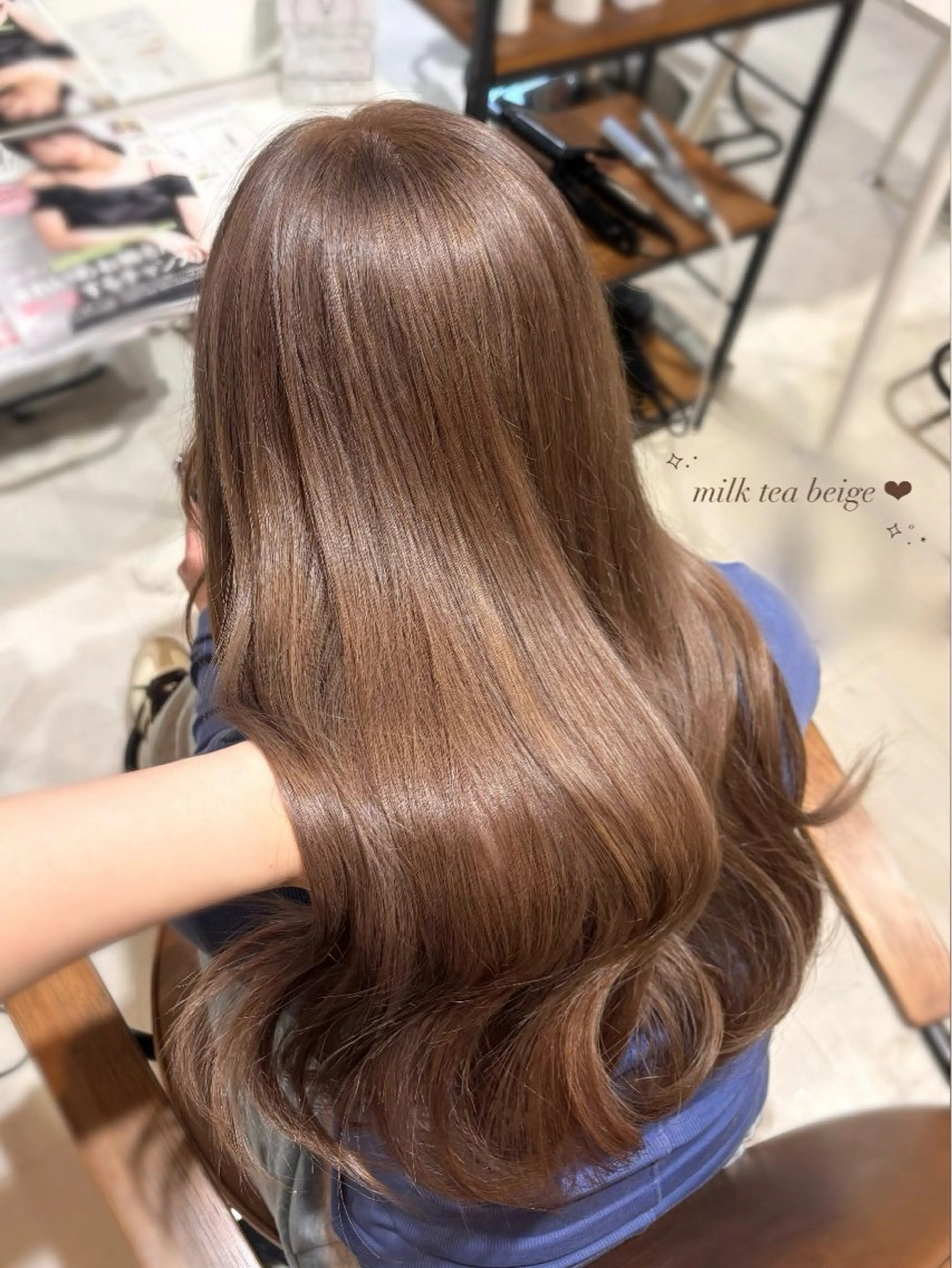 ロング カラー annuy ayanaのヘアスタイル