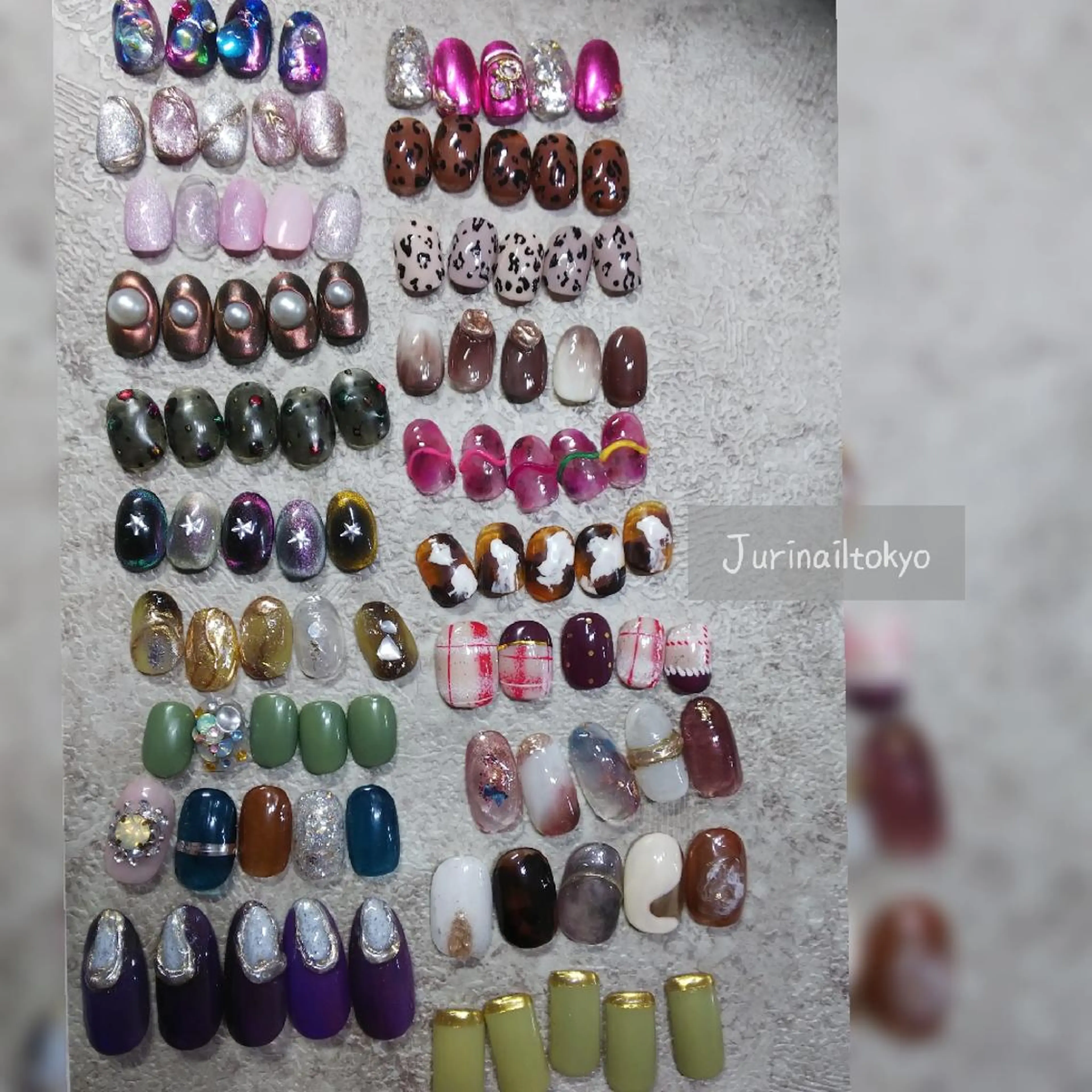 ネイル ハンドネイル フットネイル ハンドケア jurinail tokyoのネイルデザイン