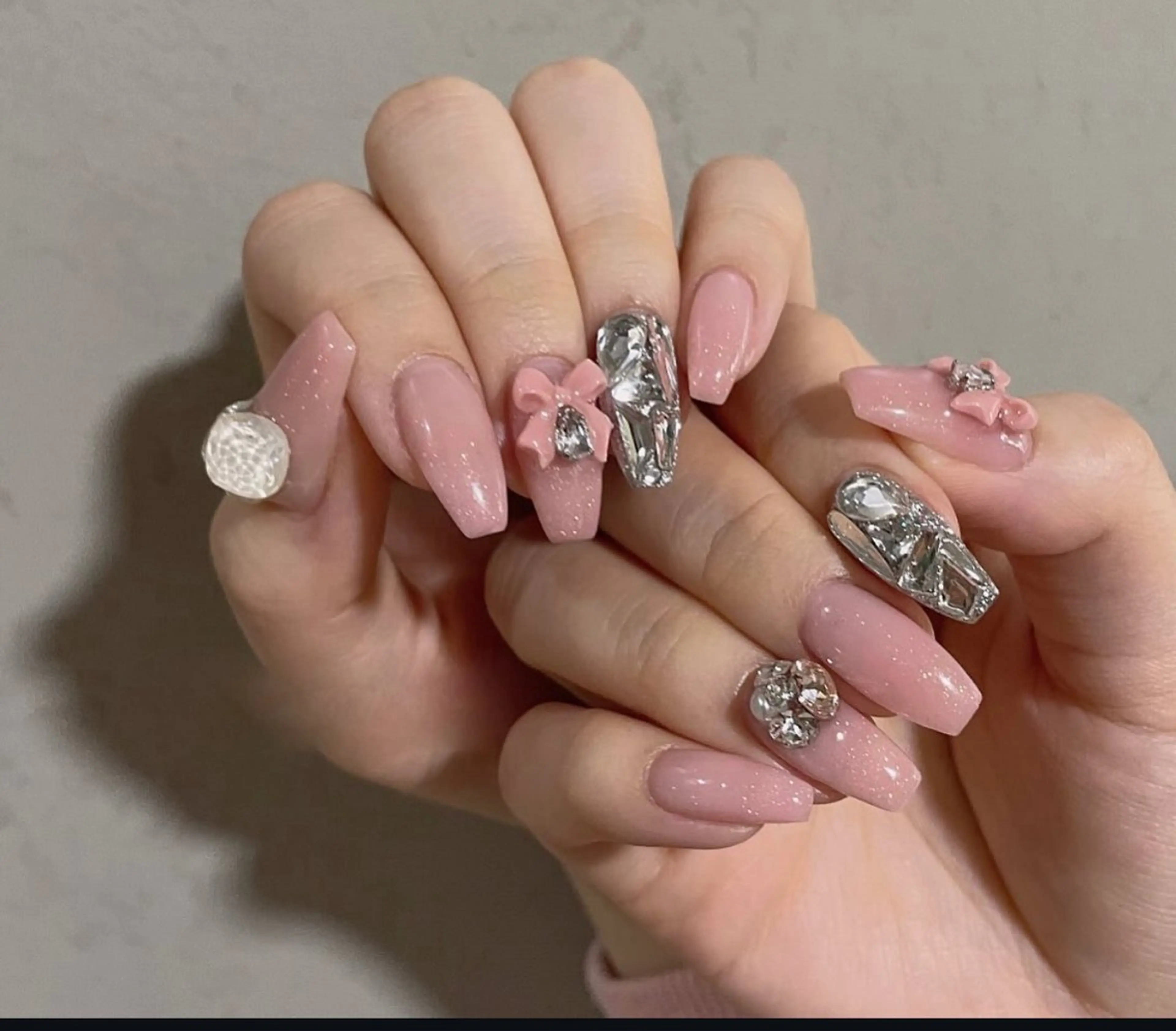 ネイル フレンチネイル ジェルネイル ハロウィン キラキラネイル 韓国ネイル H.baby Nail Salonのネイルデザイン