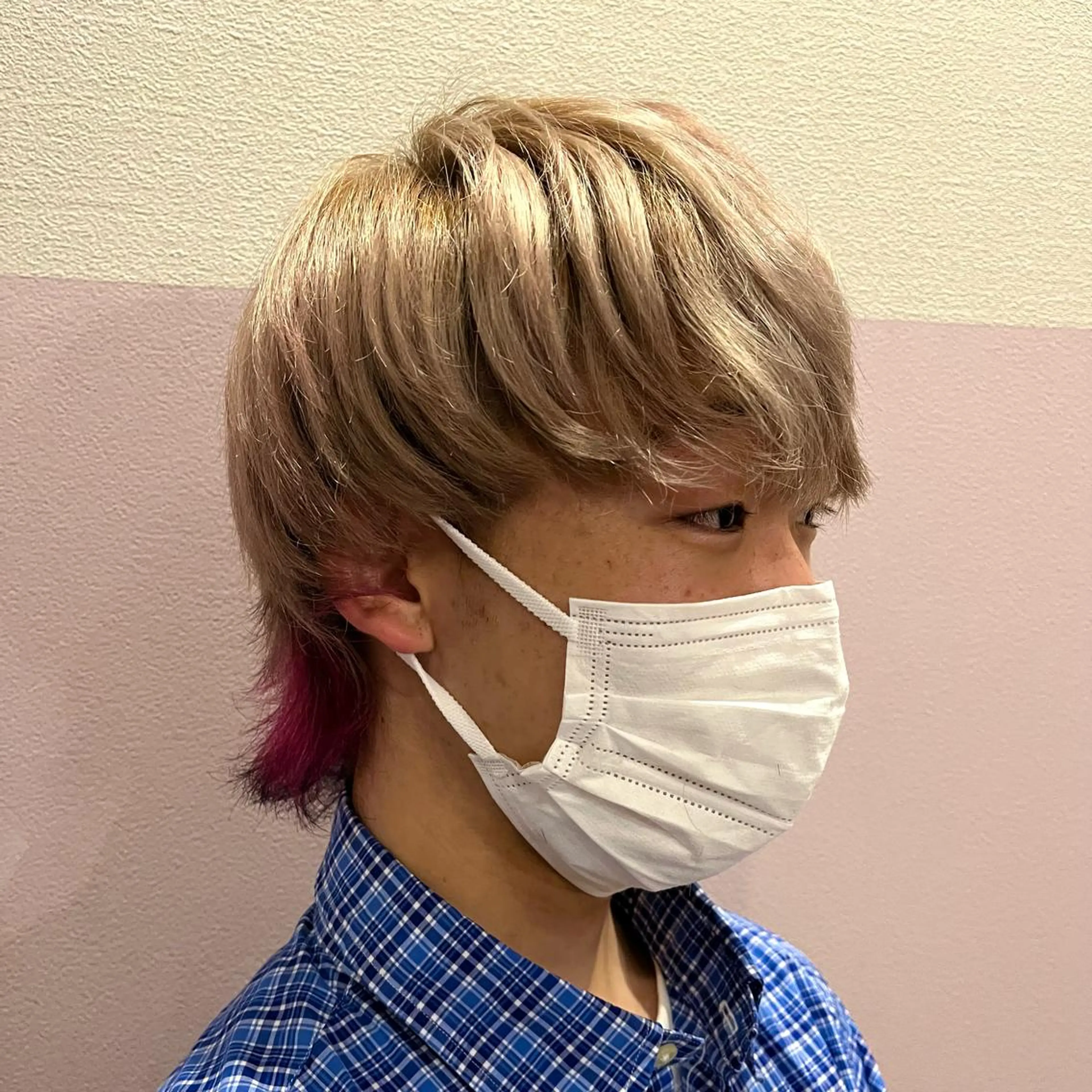 カラー メンズ メンズウルフカット ウルフカット ♡ナナコ♡ レイヤー/艶髪のヘアスタイル