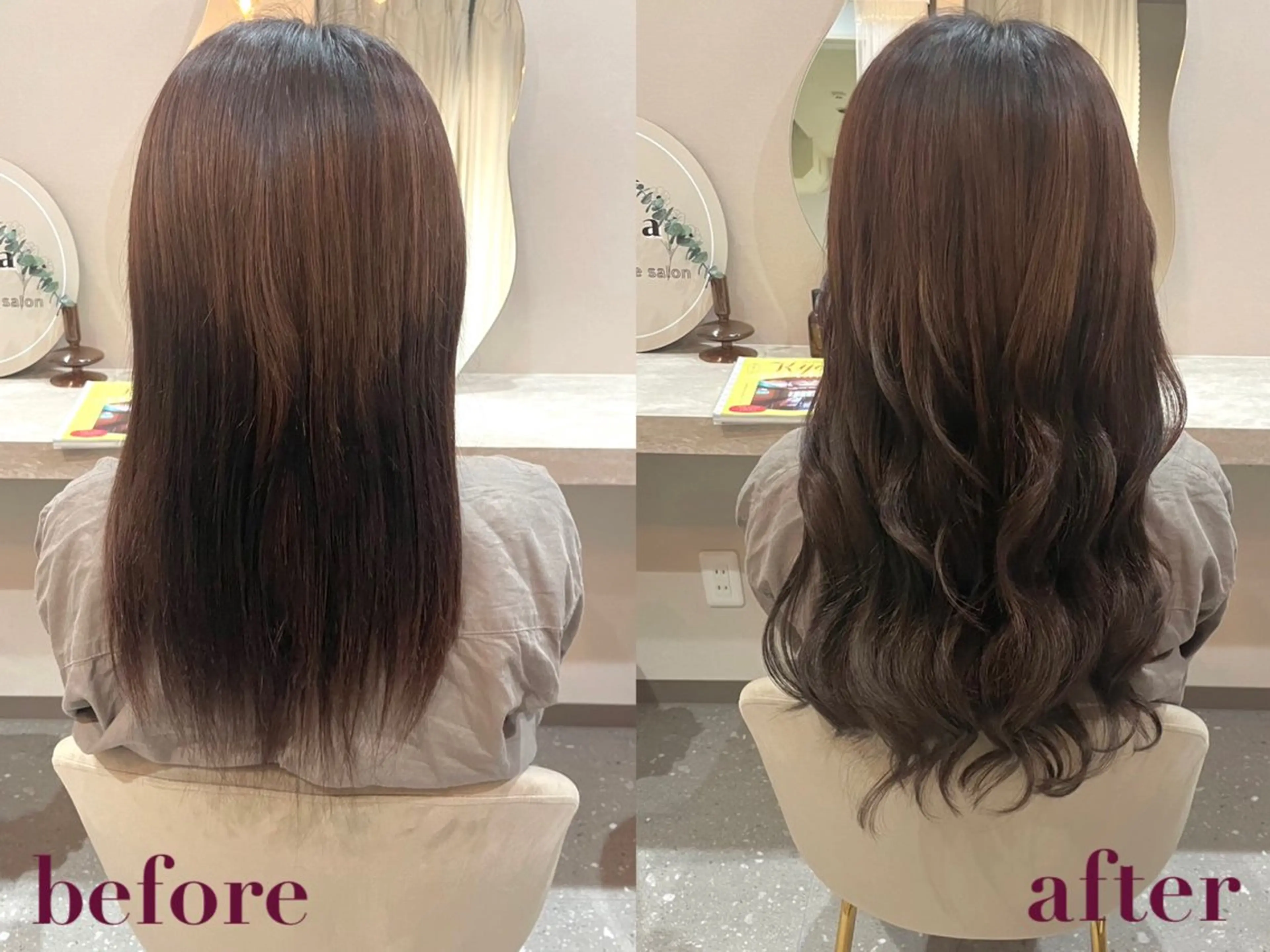 ロング ヘアアレンジ エクステ エクステ Mila Akariのヘアスタイル