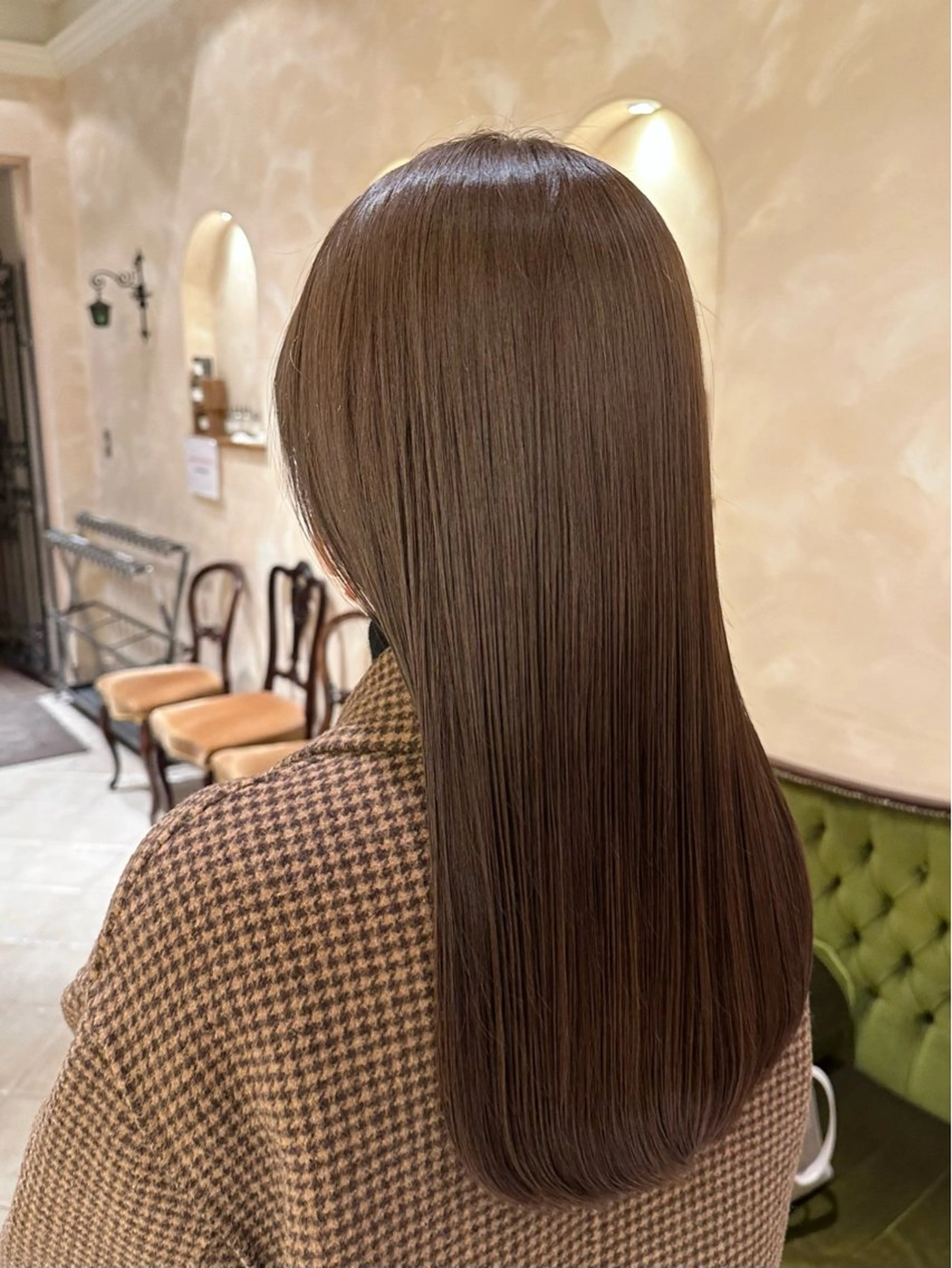 パーマ 縮毛矯正 髙橋 采来のヘアスタイル