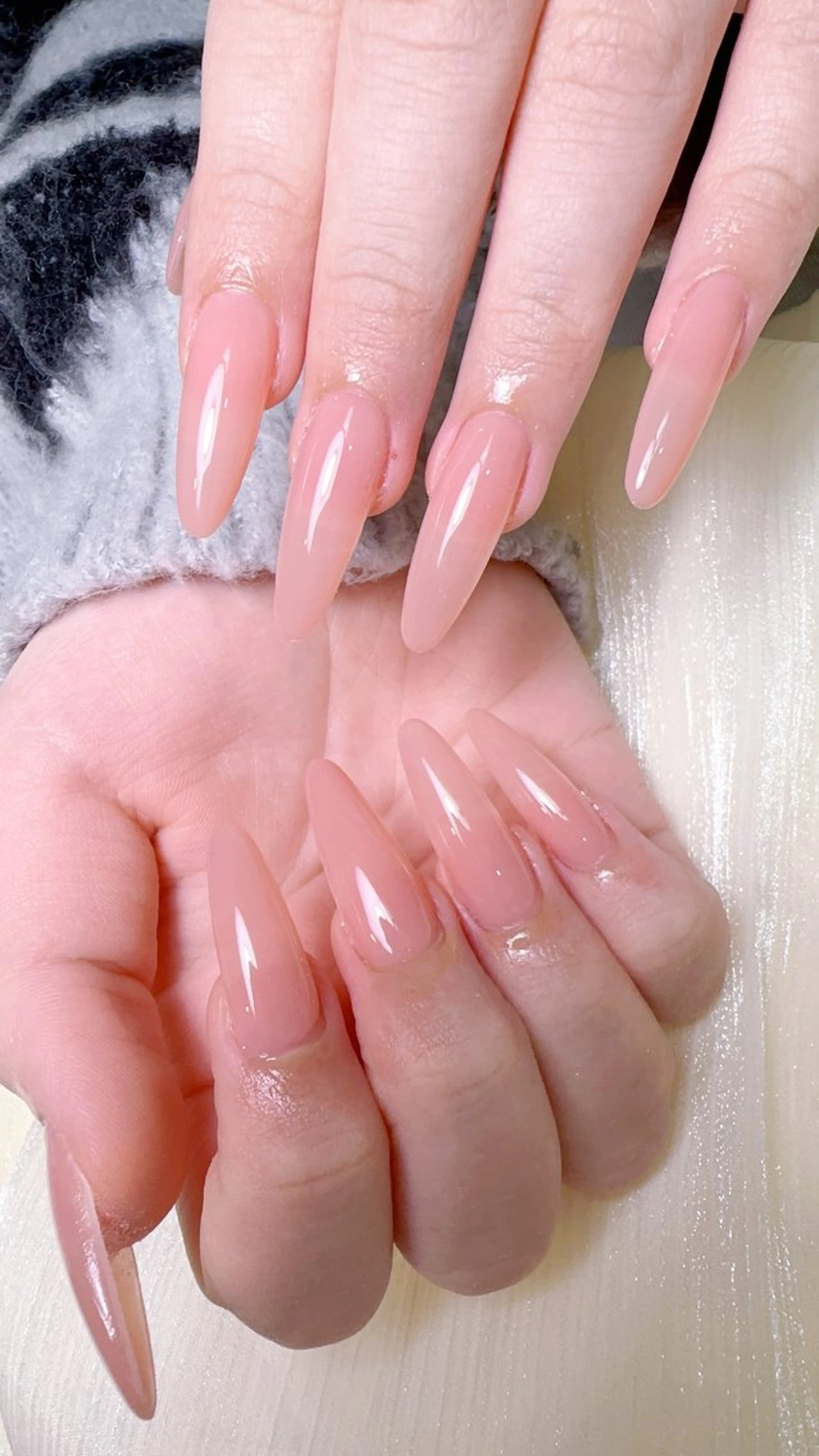ネイル ワンカラーネイル 夏ネイル ネイルチップ Miu nailのネイルデザイン