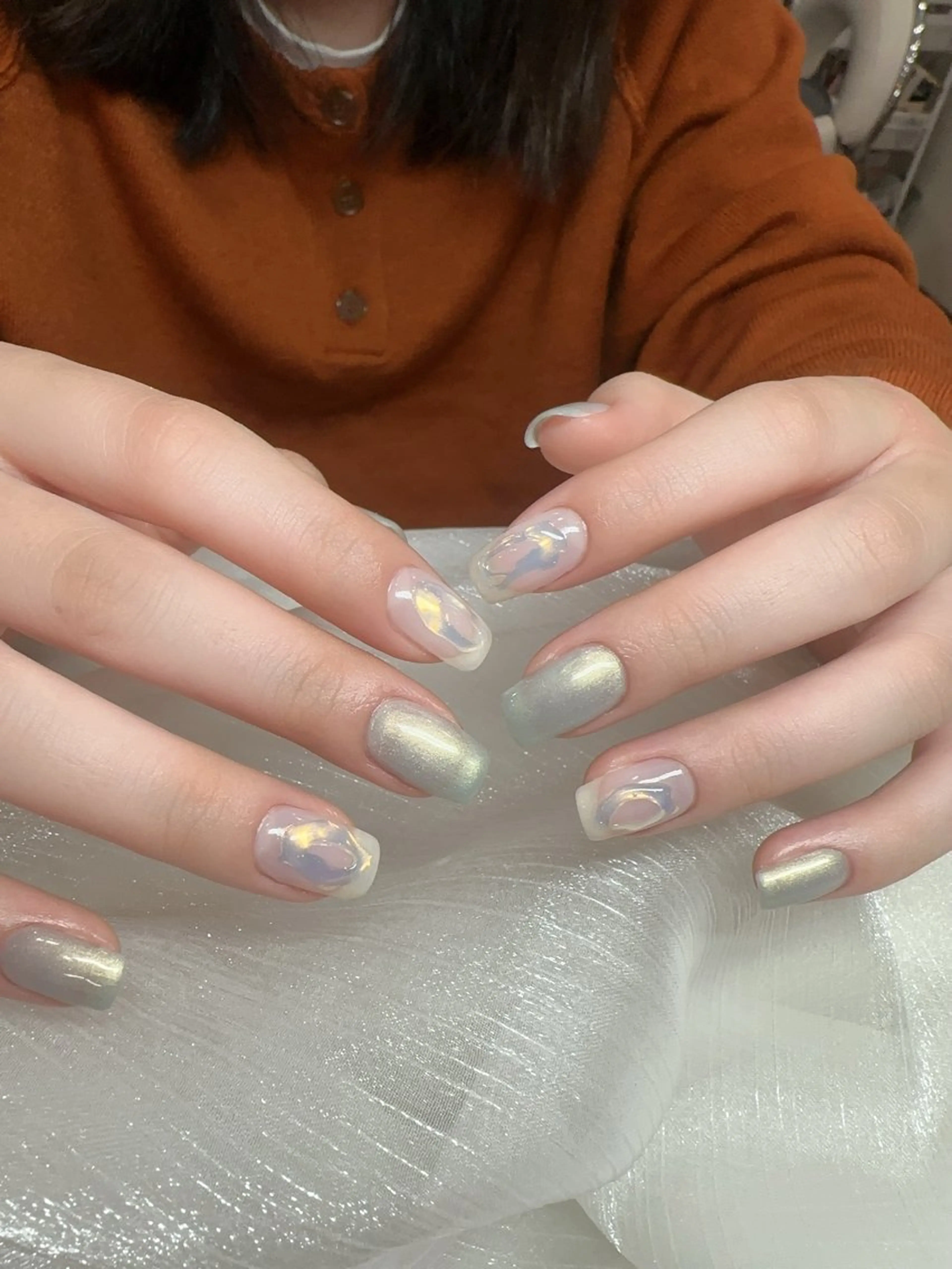 ネイル ハンドネイル ハンドケア Ui_Amor (パラジェル)のネイルデザイン