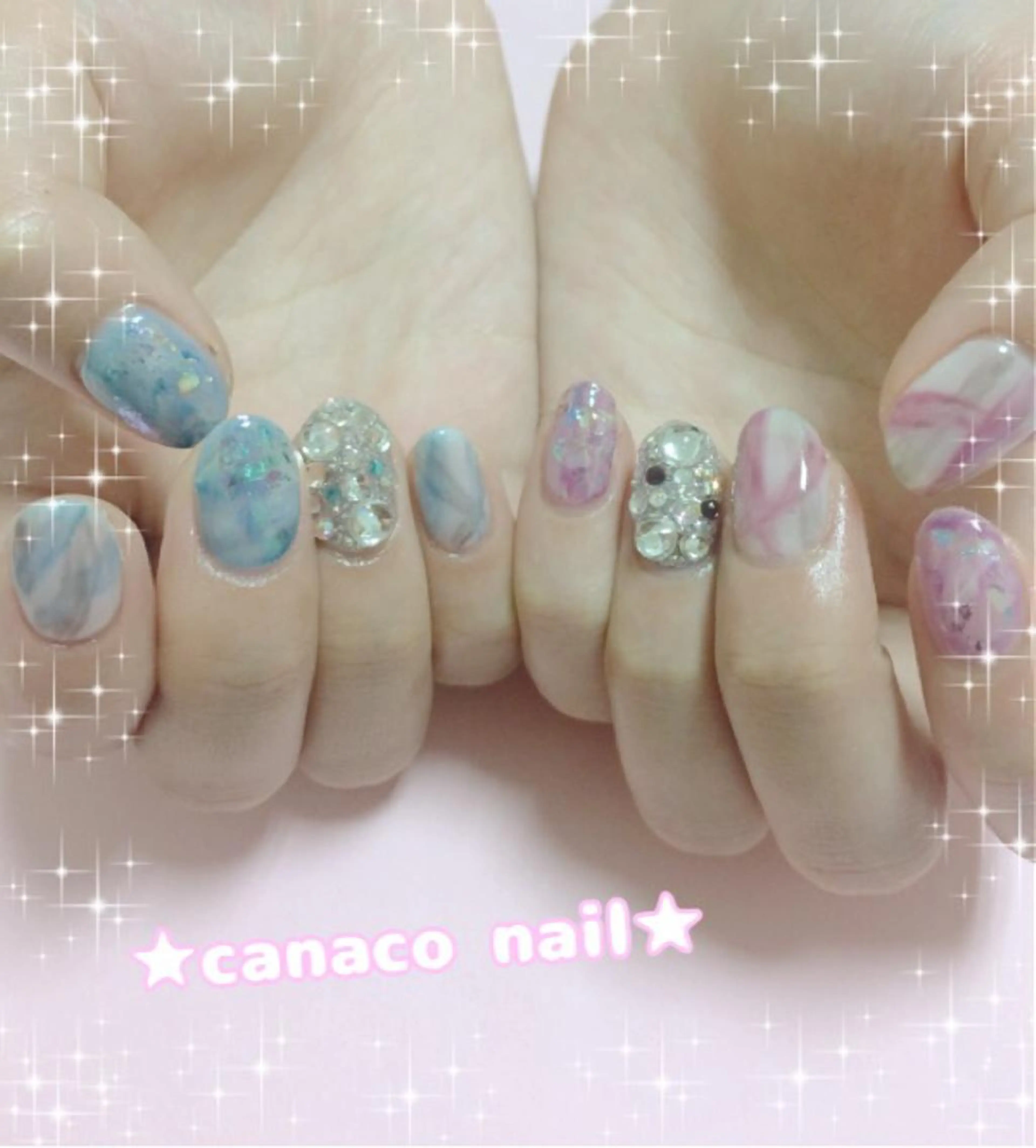 ネイル アートネイル ハンドネイル ハンドケア ベテランネイル cnc  nailのネイルデザイン