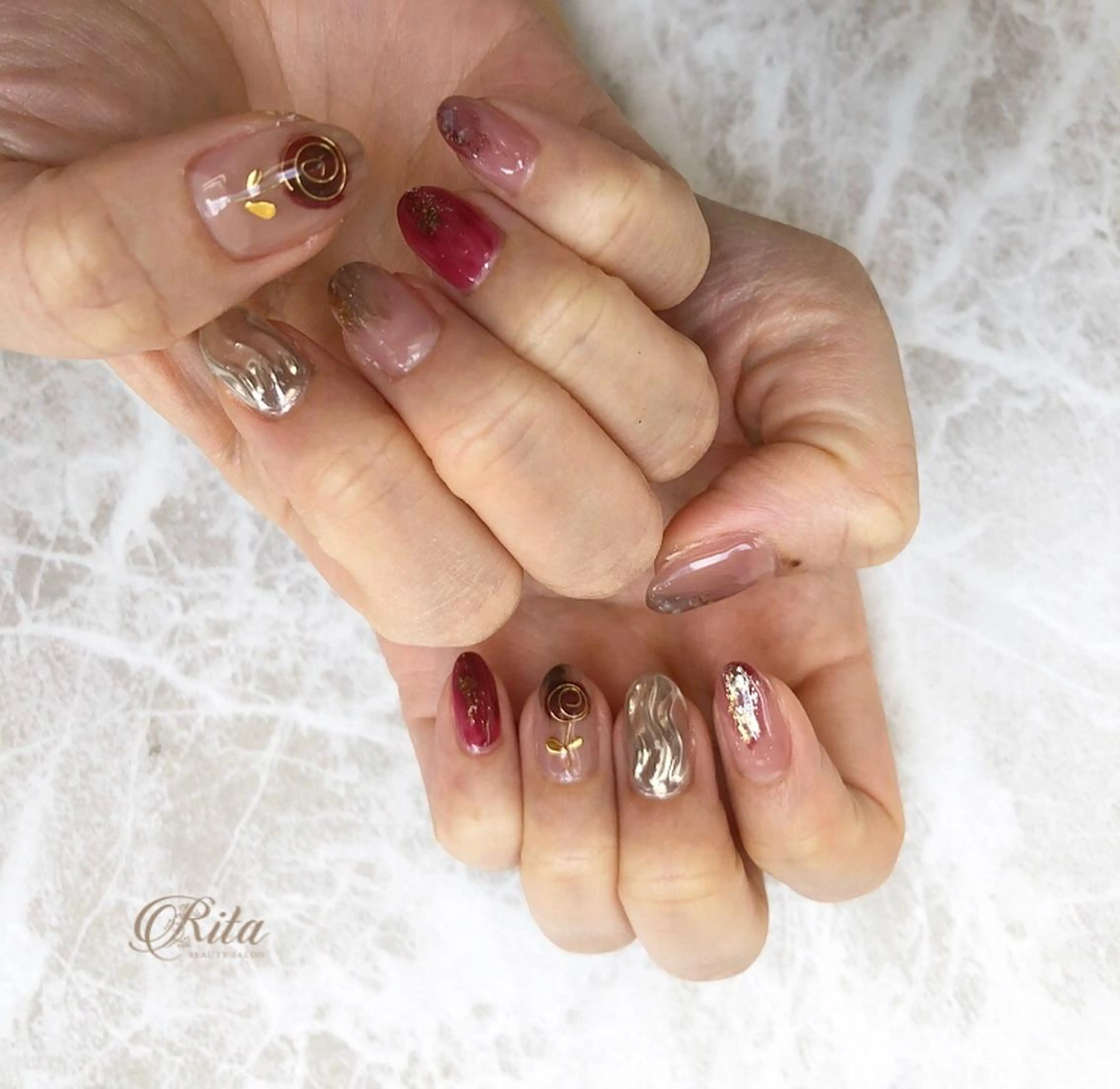 ネイル Rio 𓍼のネイルデザイン