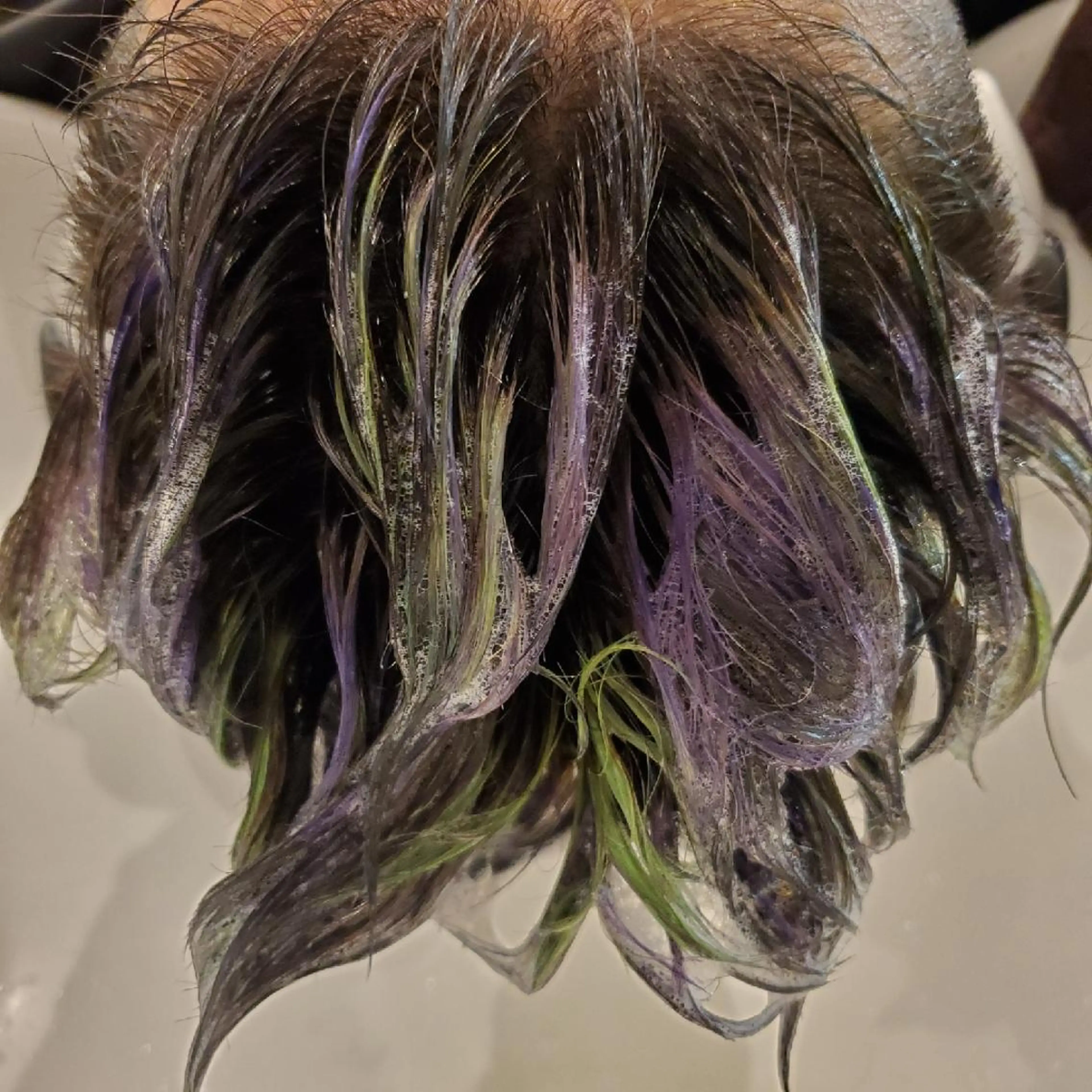 メンズ カラー 谷 結奈のヘアスタイル