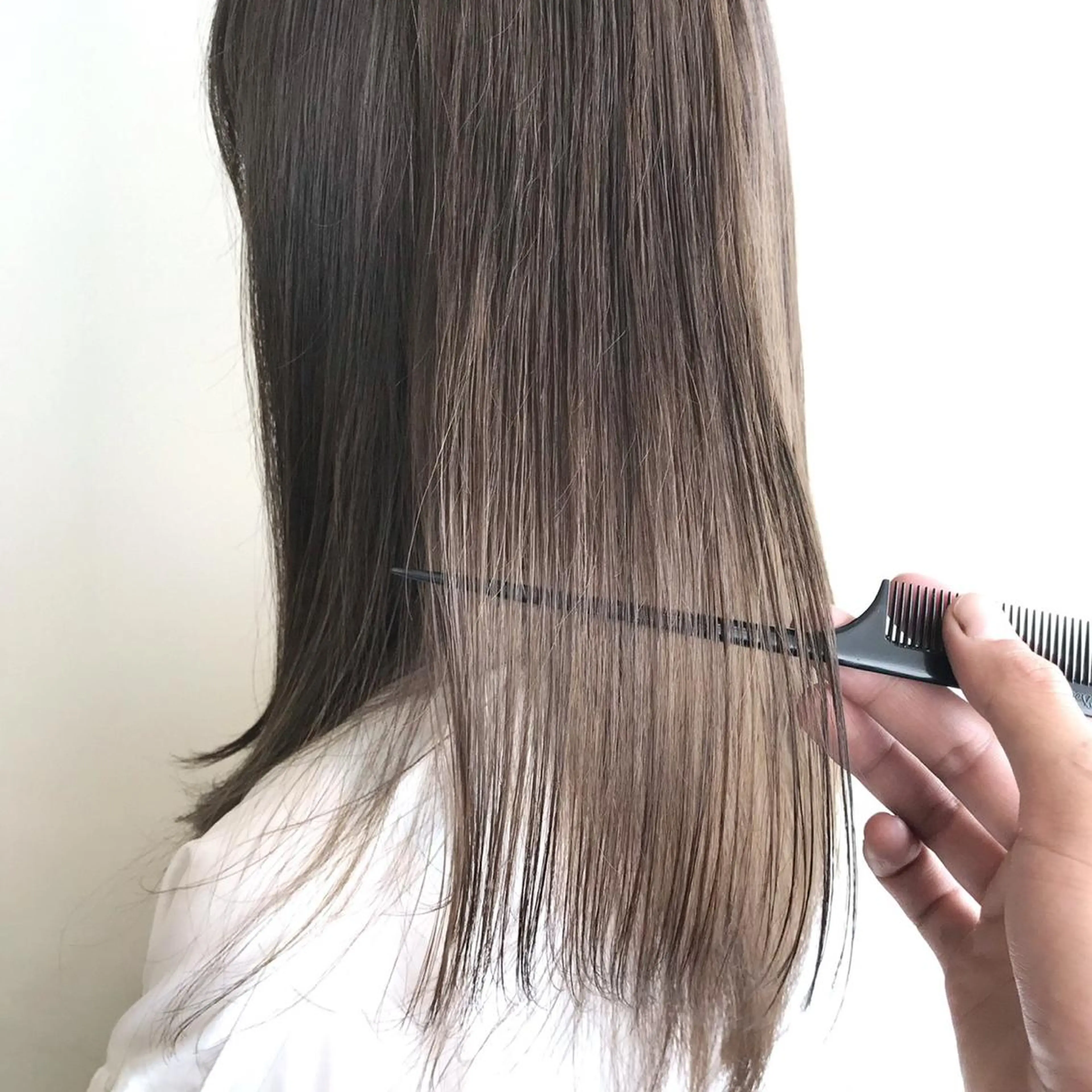 ロング カラー グランジヘア 無造作ヘアHYUGAのヘアスタイル