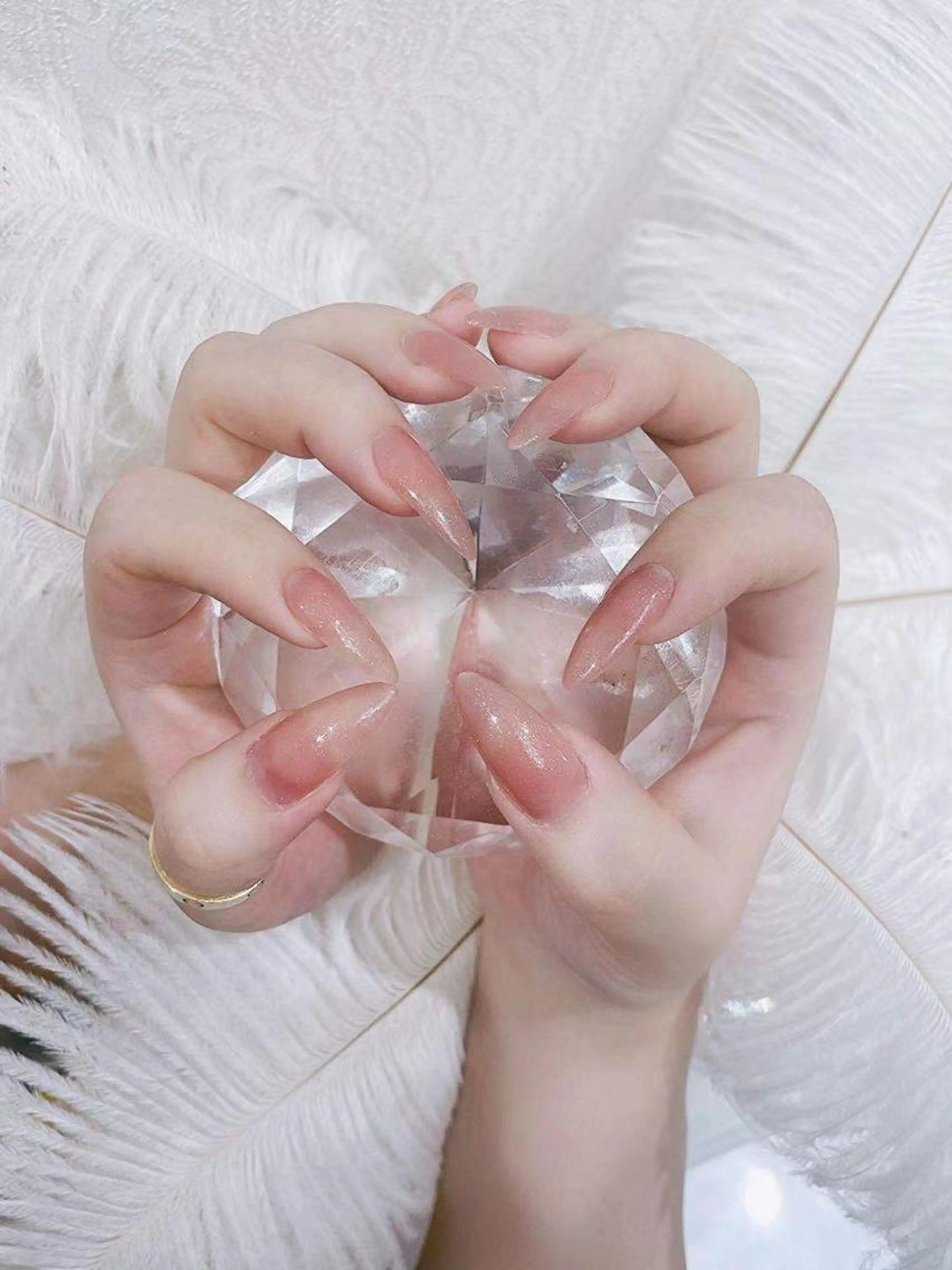 🎀チップスカルプワンカラー🩵（自店のジェルオフ無料、丁寧ケア込み）の写真