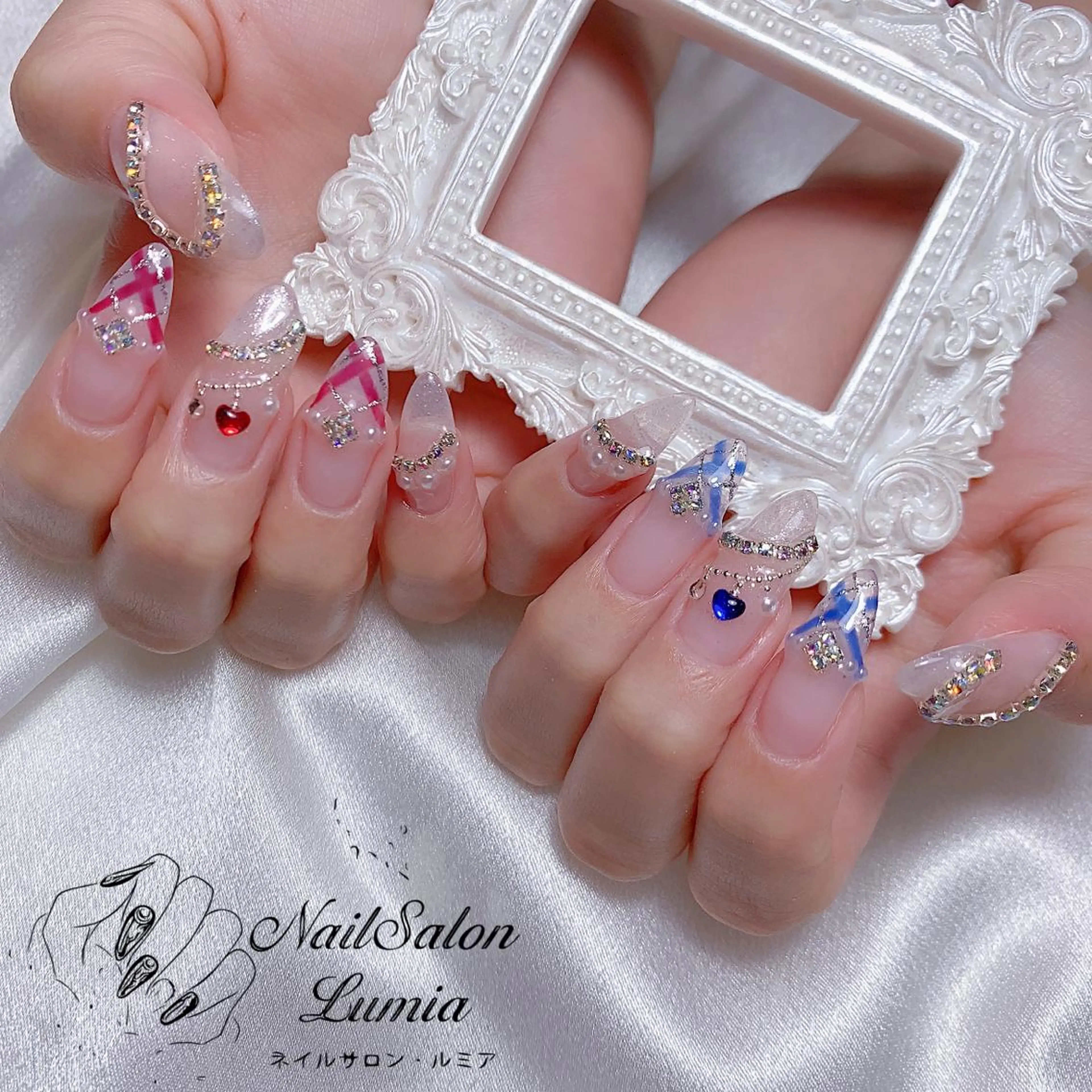 ネイル ハンドネイル ネイルサロン ルミア Lumia 店長のネイルデザイン