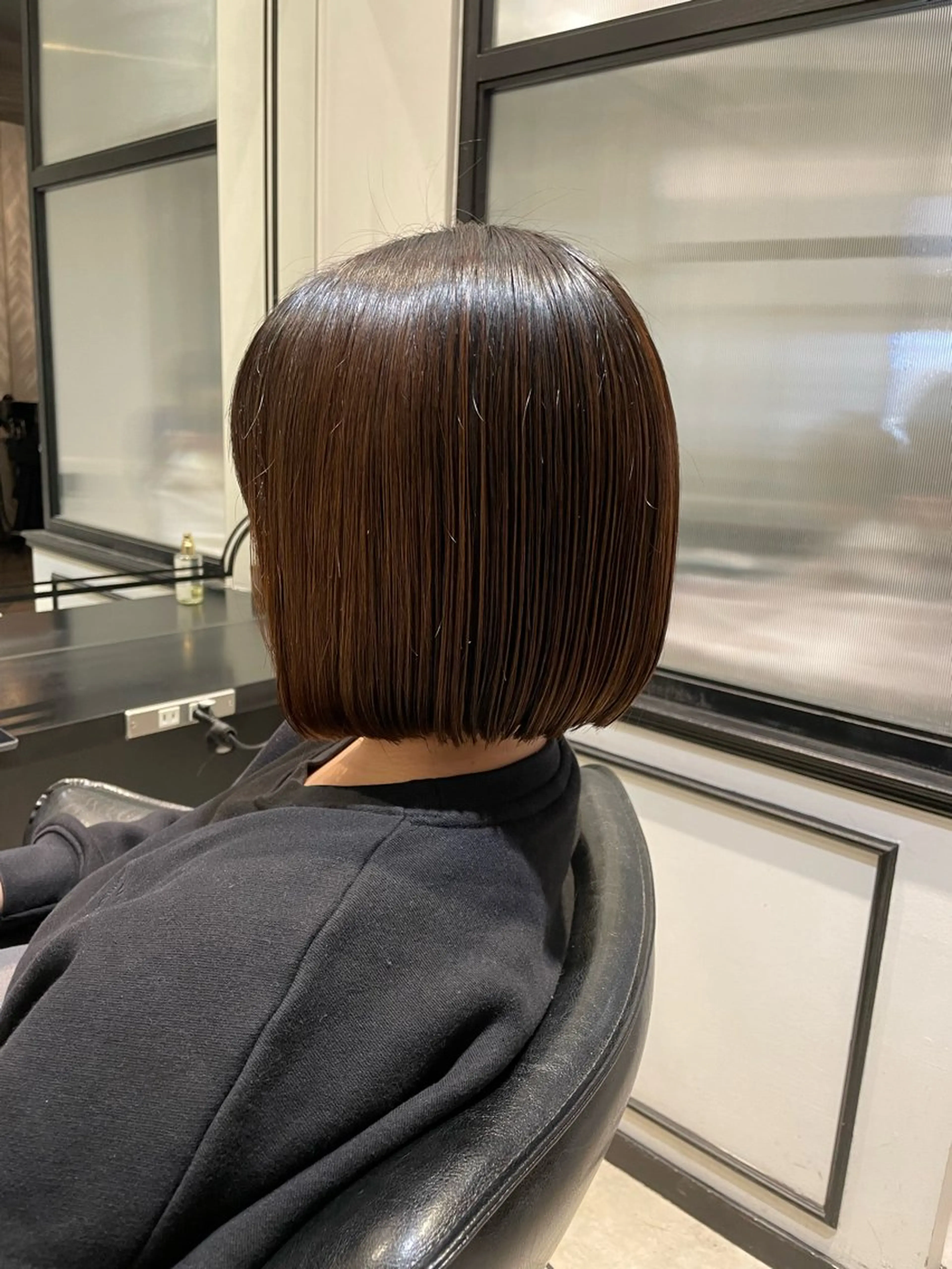 ミディアム ボブ feliz🤍 RINAのマツエク・マツパデザイン