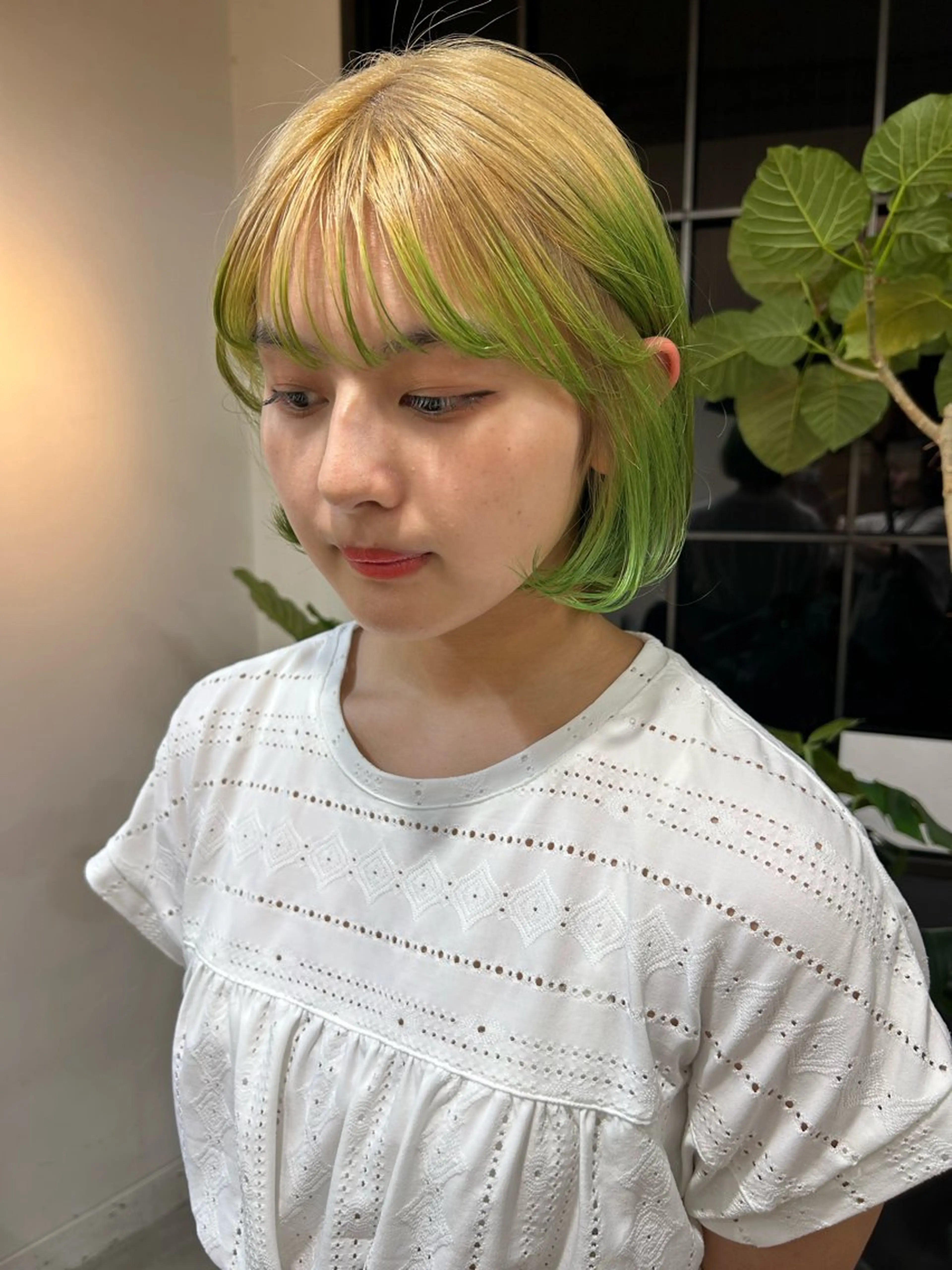 ショート カラー SUNSUNSUN 斎藤天海のヘアスタイル