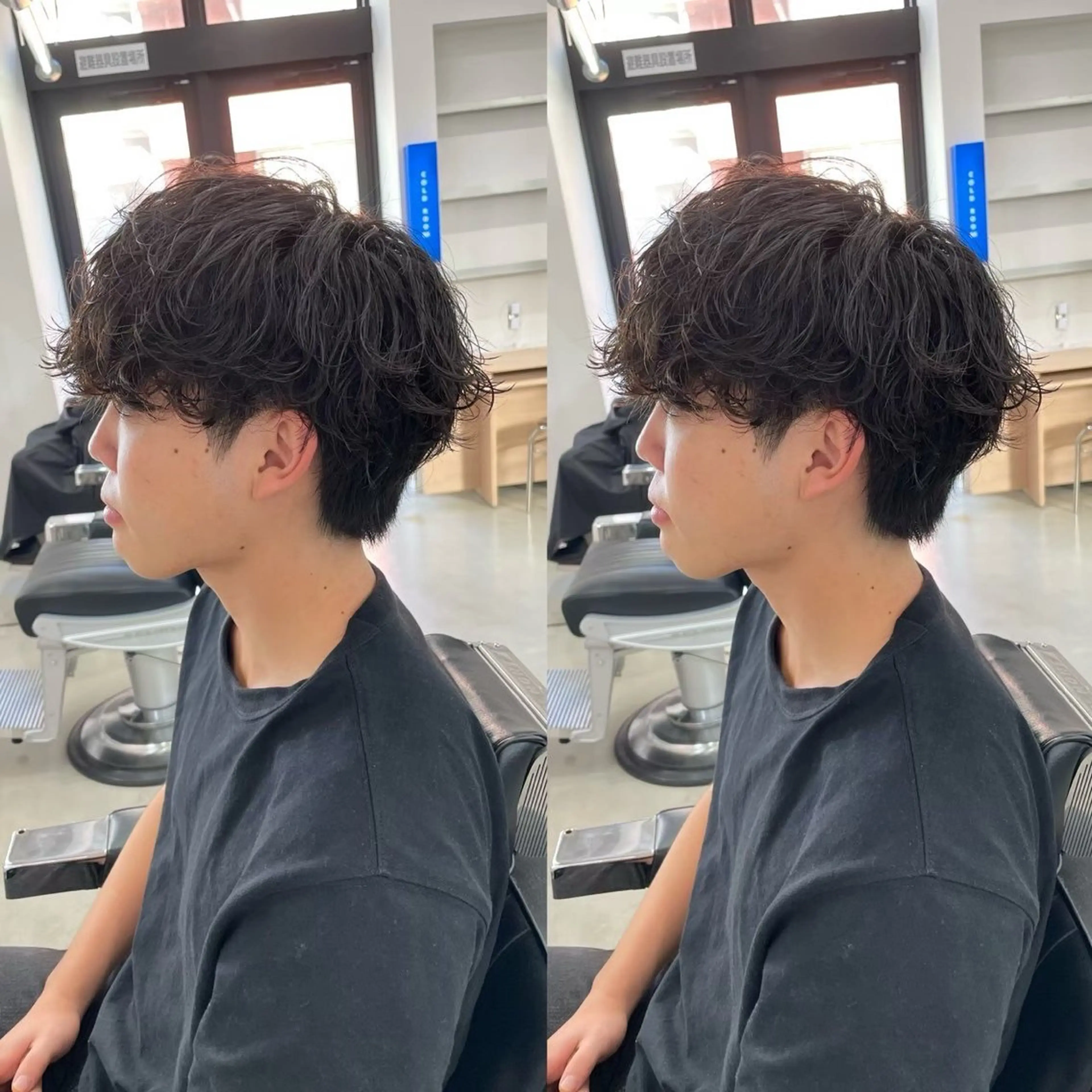 パーマ メンズ 波巻きパーマ カット パーマ Lond LOGAN所属・🔥波巻き/ツイスパ 特化🔥メンズパーマのヘアスタイル