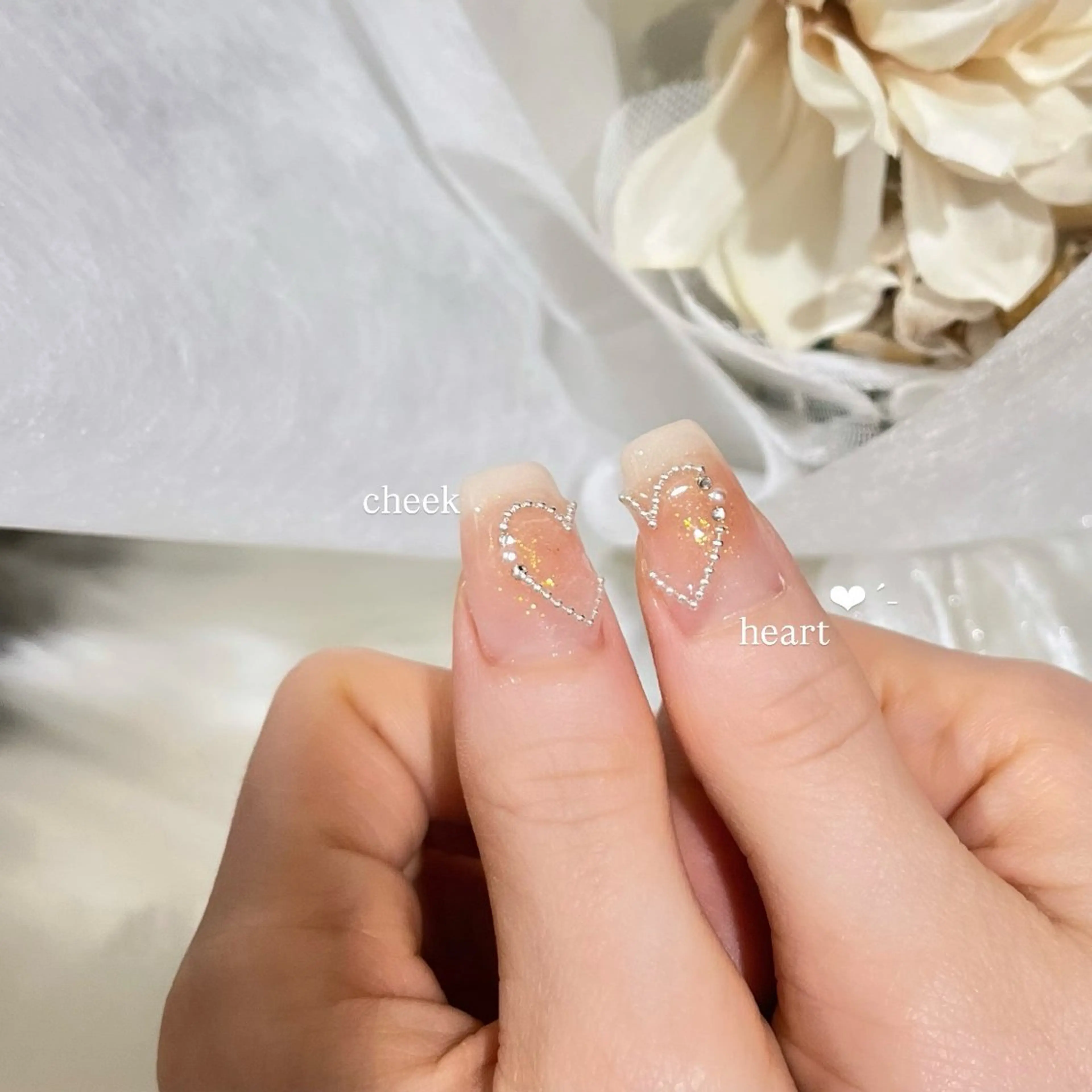 ネイル ハンドネイル Blanche mimi.u_aのネイルデザイン