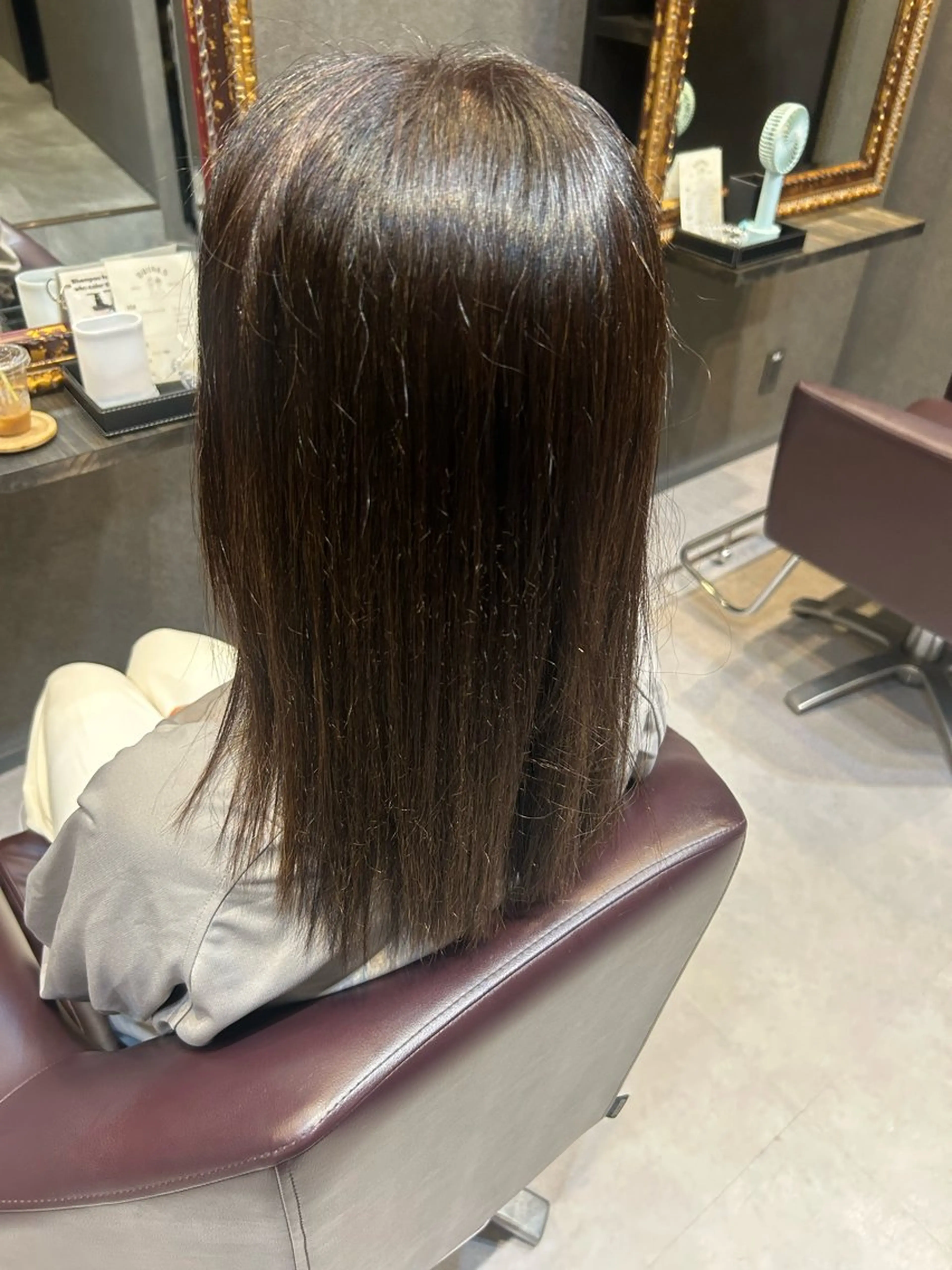 ミディアム 山﨑 羽空のヘアスタイル