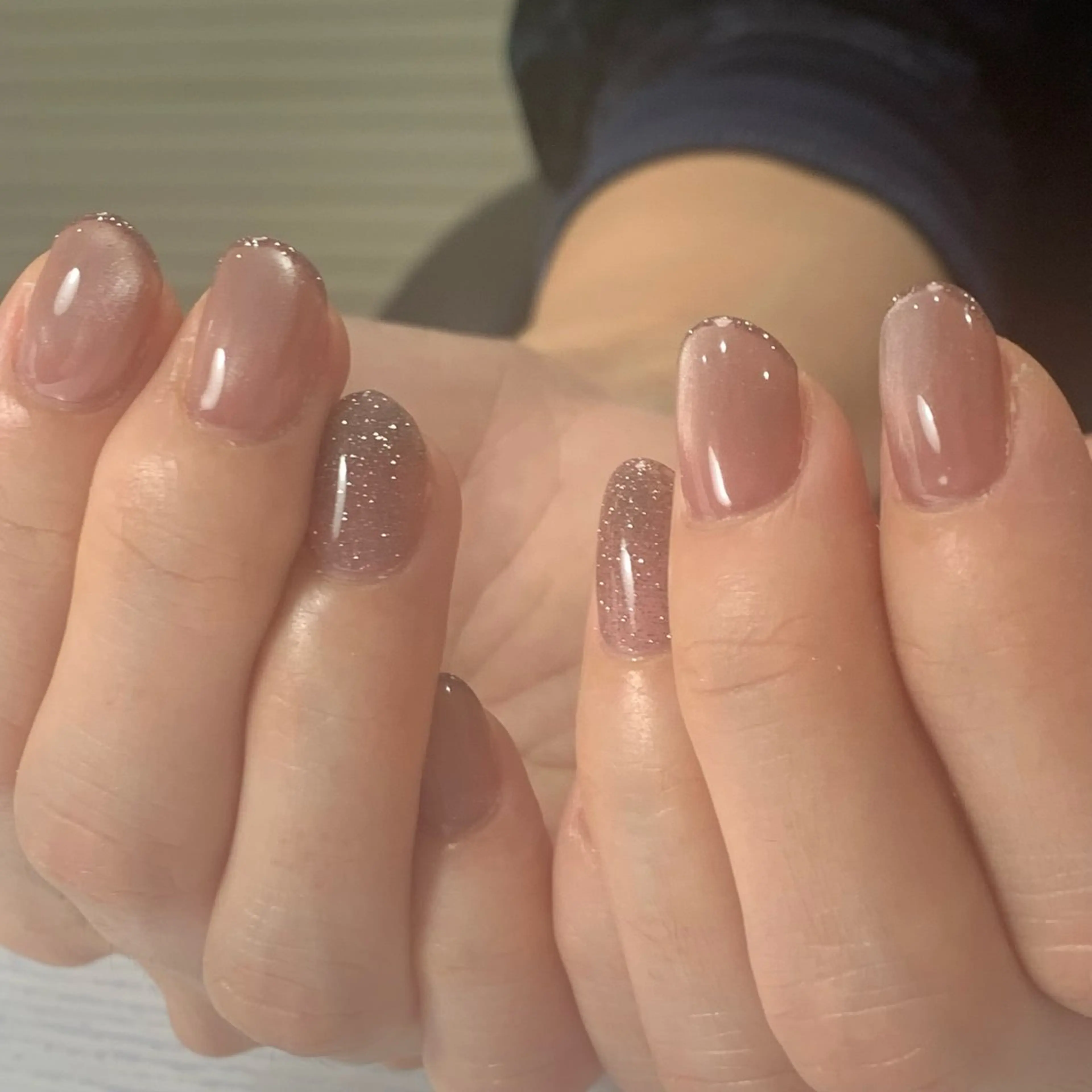 ネイル ラメ(グリッター) マグネットネイル ko.ko.nail miyukiのネイルデザイン