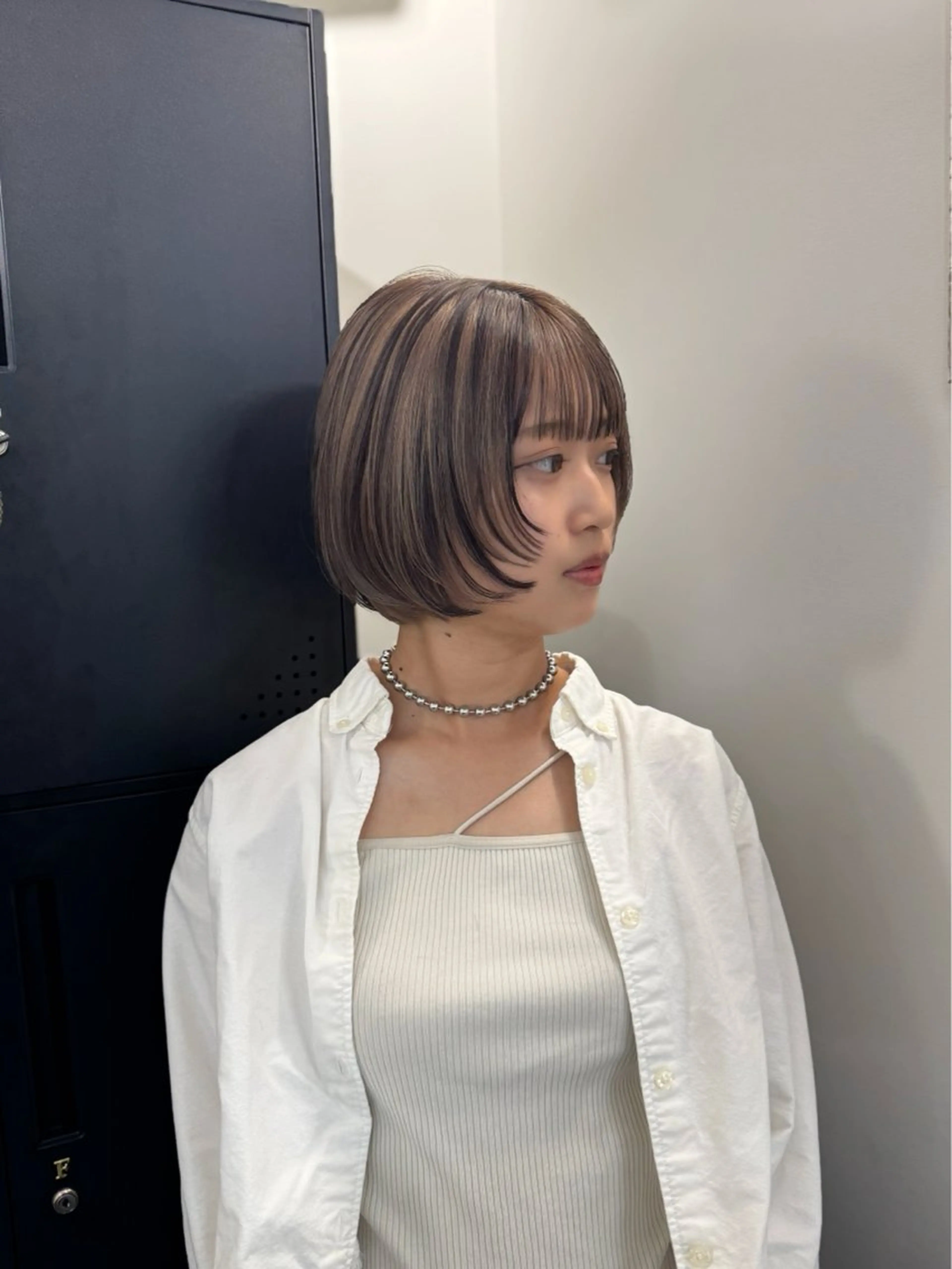 ショート カラー デザインカラー ハイトーンカラー ヘアカラー トリートメント 新宿/ブリーチ /パーマ/戸羽のヘアスタイル