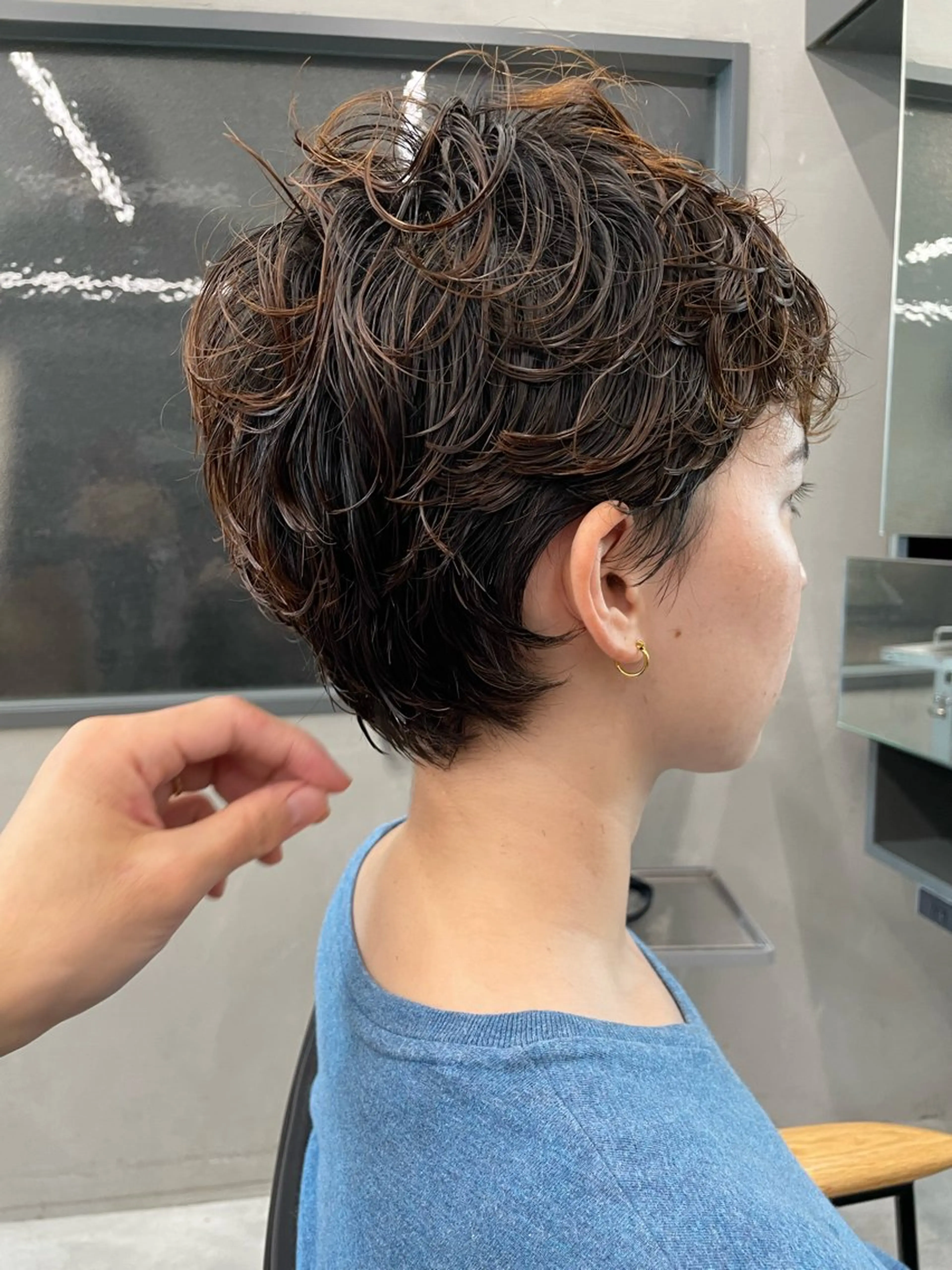 ショート パーマ ショートヘア カット パーマ トリートメント 🌈前田 潤 /ショート/似合わせのヘアスタイル