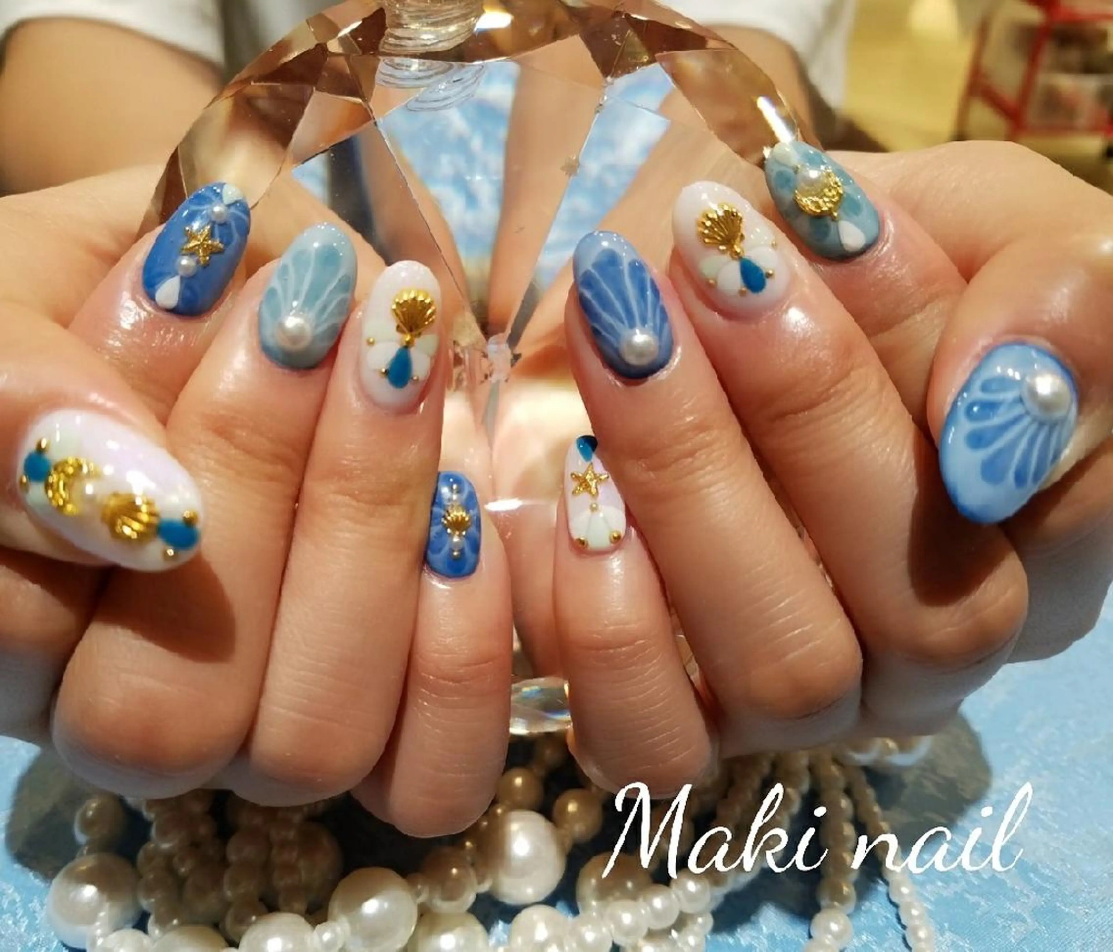 ネイル ショート ジェルネイル   MAKI NAILのネイルデザイン