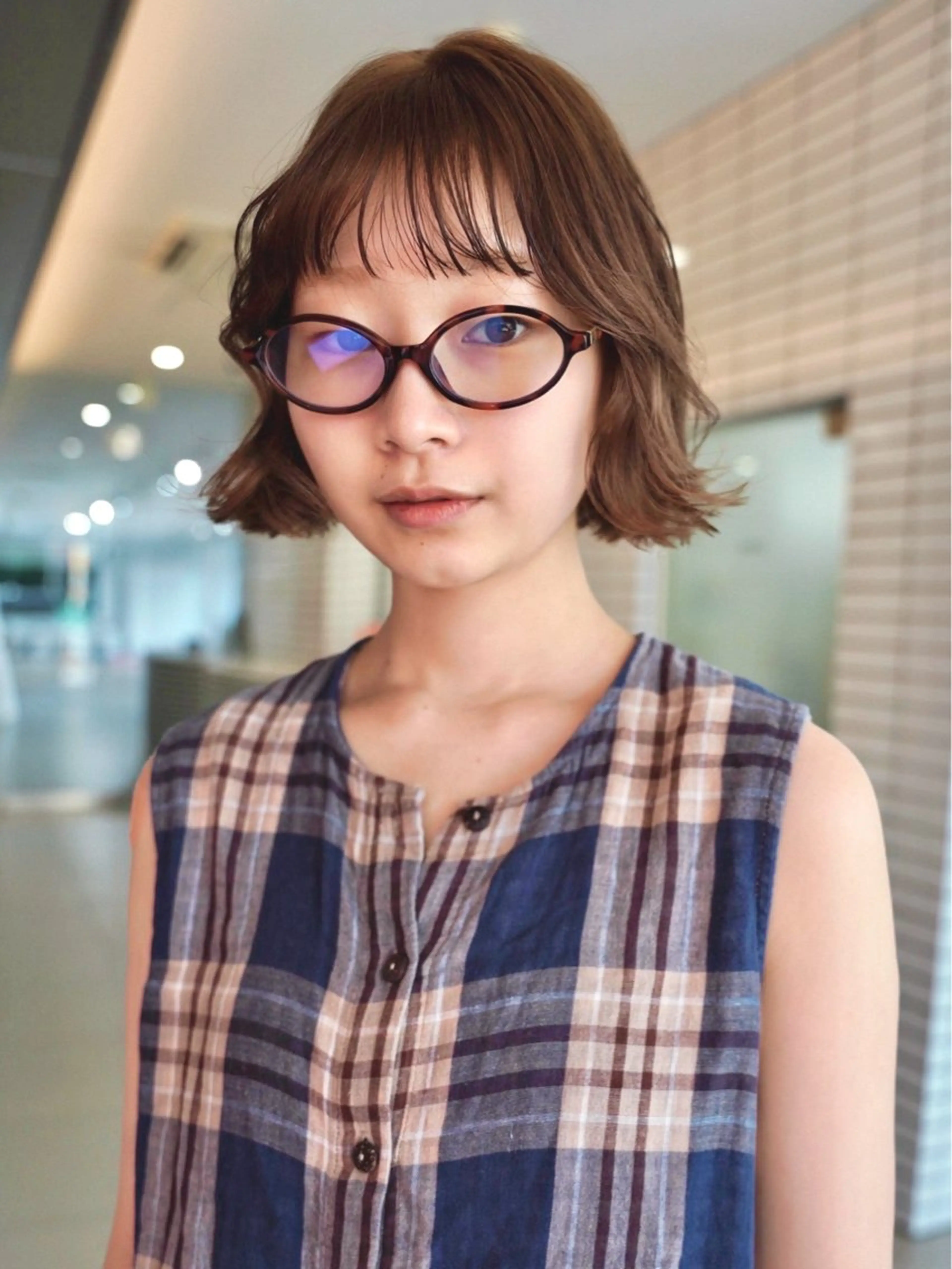 ショート カラー ブラウンカラー 透明感カラー ボブ カット ヘアカラー トリートメント Kaito🐶/ボブ /レイヤー/デザインのヘアスタイル