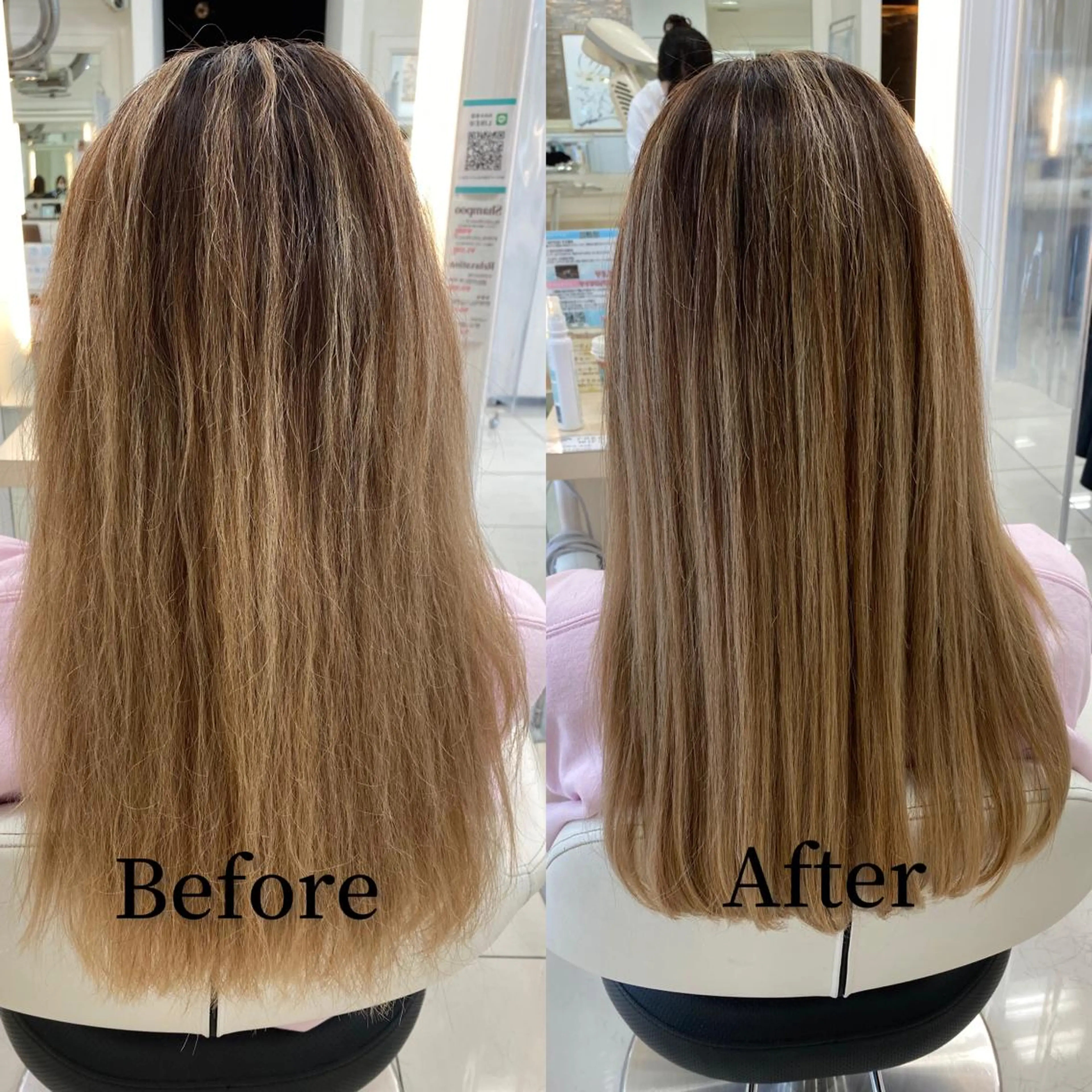 ロング 縮毛矯正 🌼上水流 彩乃🌼のヘアスタイル