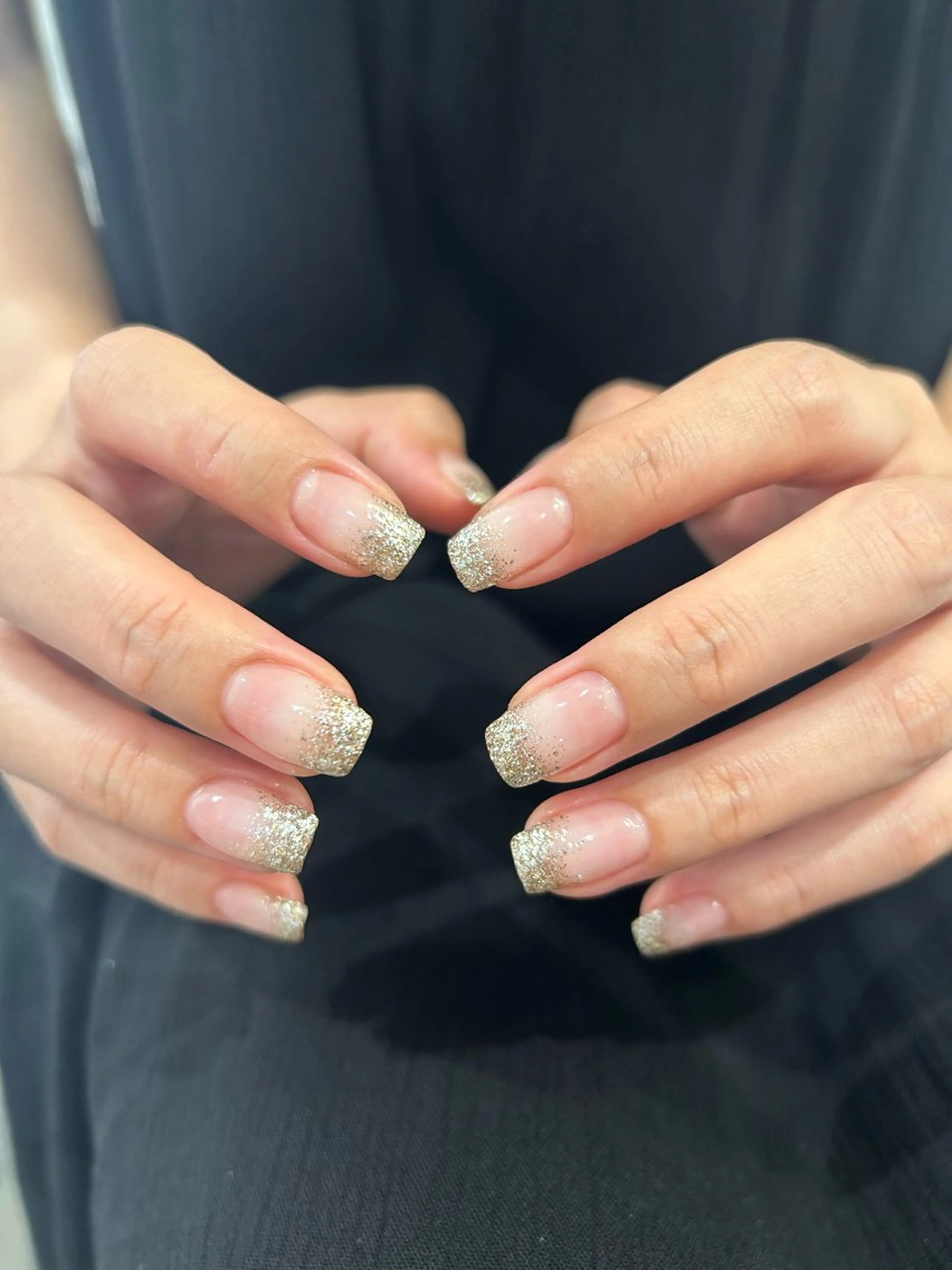 ネイル ラメ(グリッター) ラメグラデーション tote. harunaのネイルデザイン