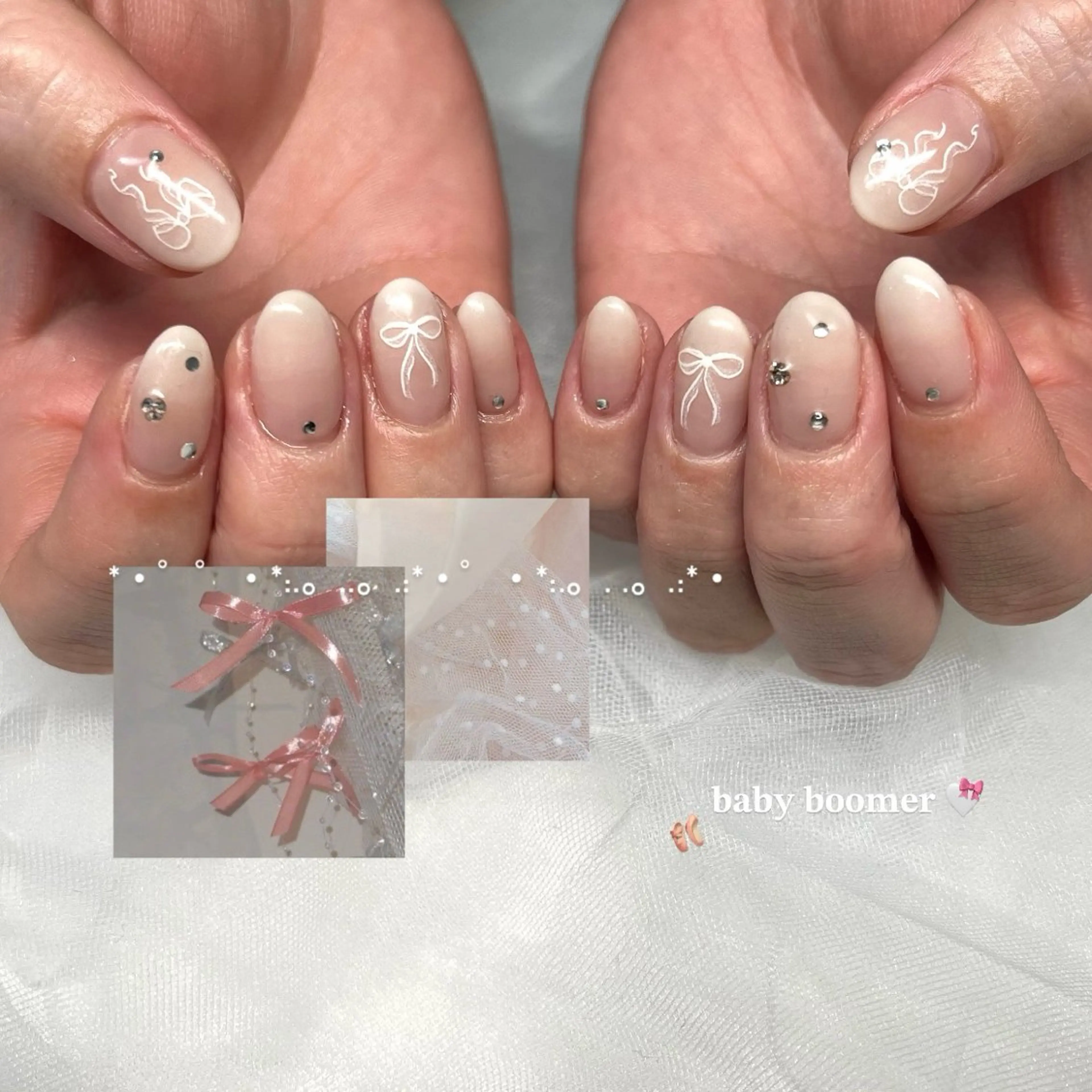 ネイル 長さ出し フラッシュネイル ジェルネイル マグネットネイル 持ち込み ハンドネイル 🌷Gemini nami🌷のネイルデザイン