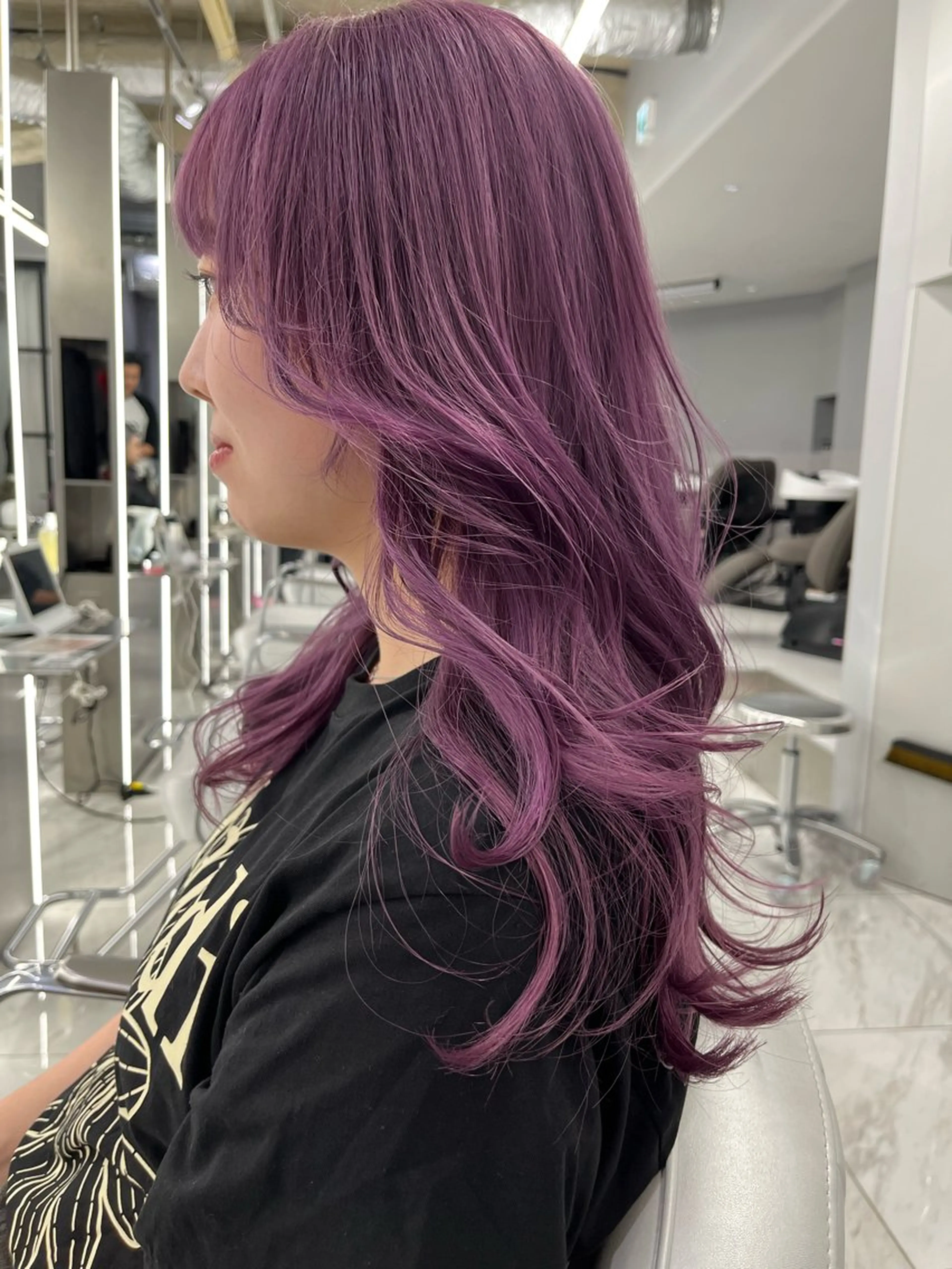 ロング ヘアカラー 🍋暖色カラーヘアア レンジniina🍋のヘアスタイル