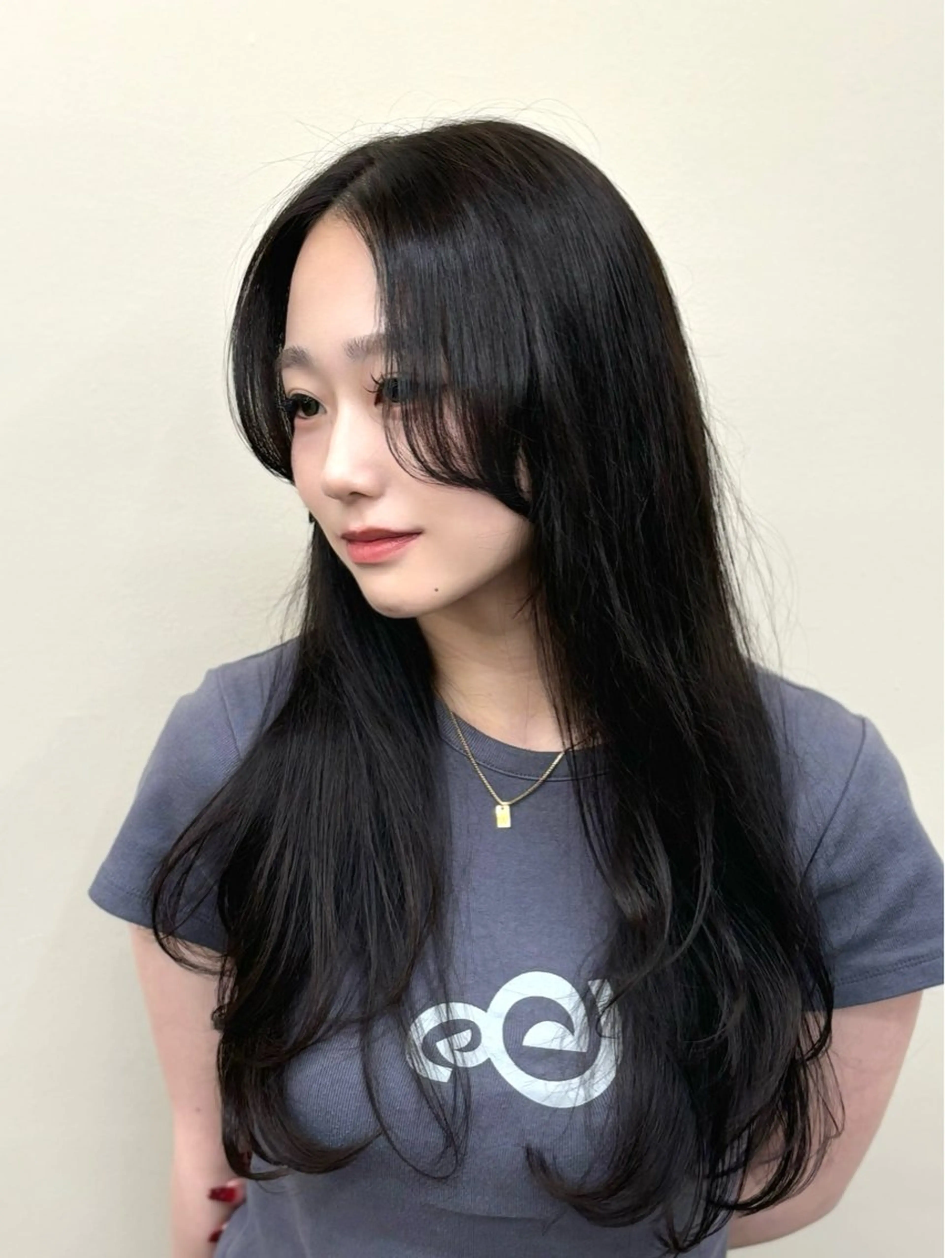 ロング 韓国風ヘア レイヤーカット カット トリートメント 韓国ヘア🇰🇷 髪質改善✨️-裕人-のヘアスタイル