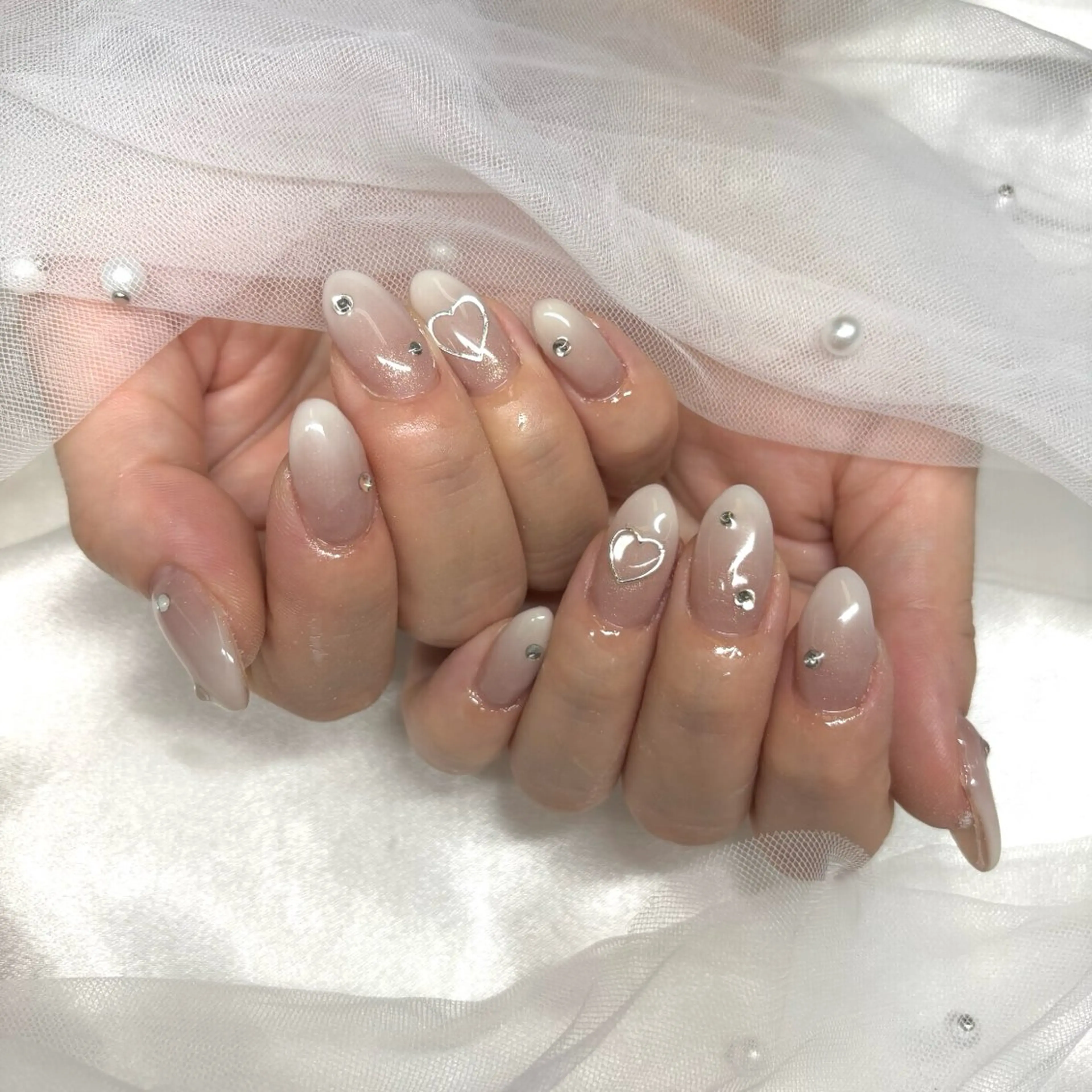 ネイル L’ねいる江坂店 trainee🤍のネイルデザイン