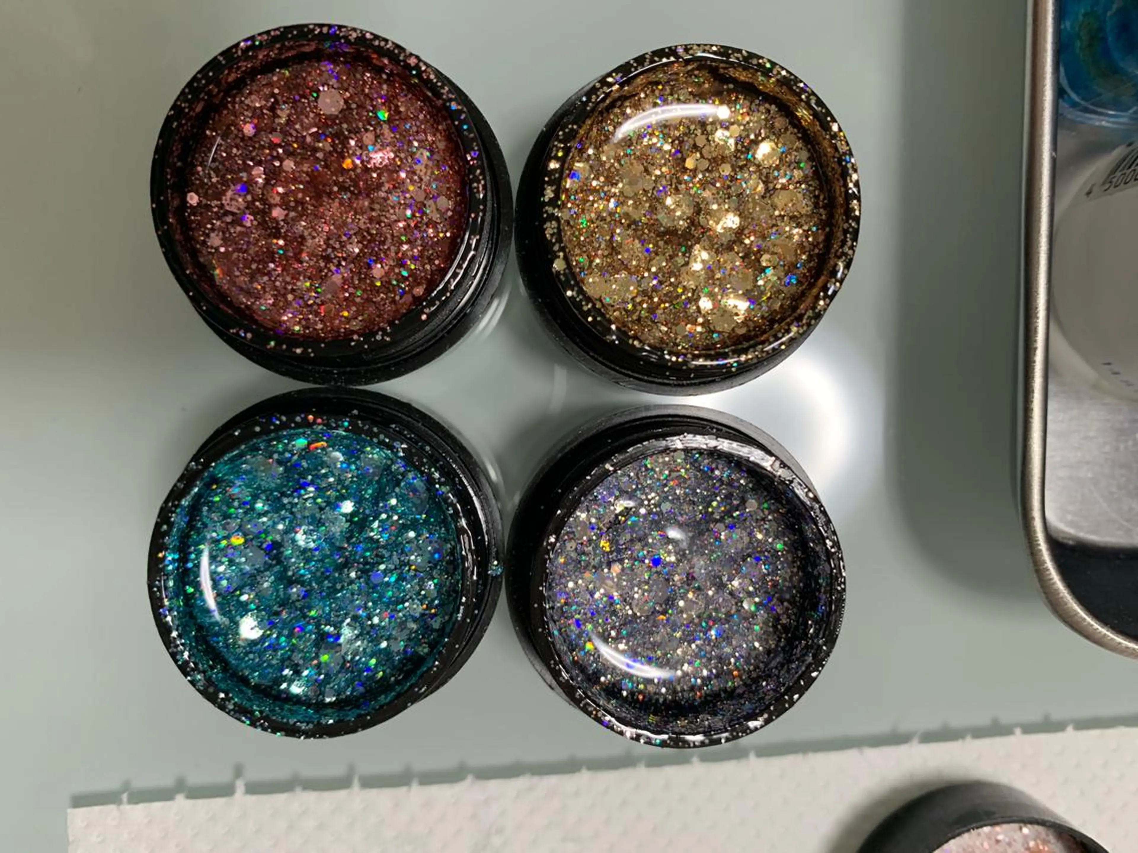 ネイル ラメ(グリッター) 🌙🫧CHARME (RUKA)🦋🫧のネイルデザイン