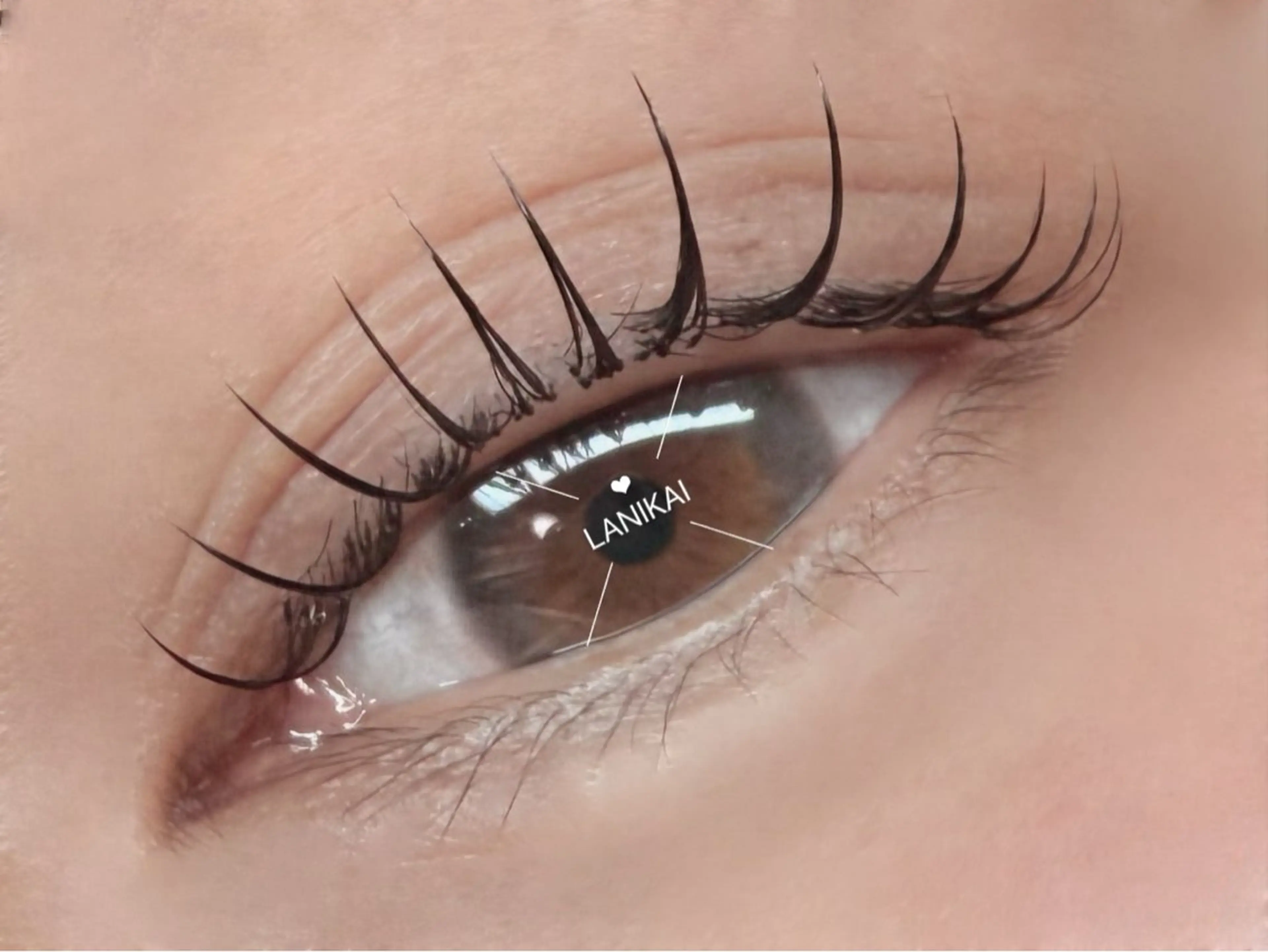 マツエク・マツパ フラットラッシュ 古田 有のマツエク・マツパデザイン