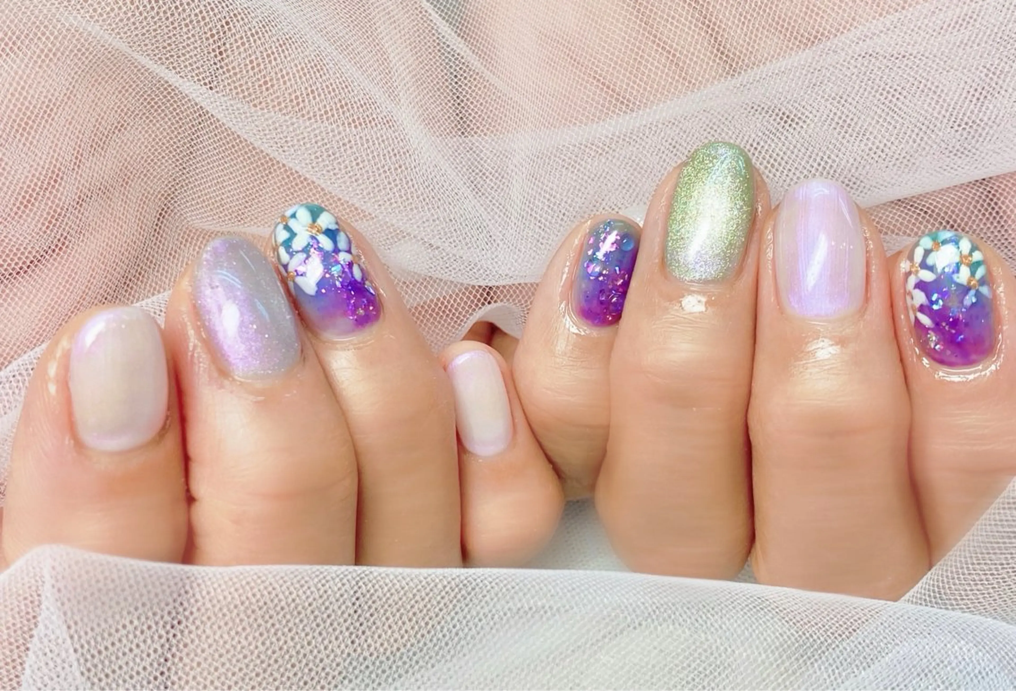 ネイル アートネイル マグネットネイル ニュアンスネイル Jebel Beauty Miuの眉毛・アイブロウイメージ