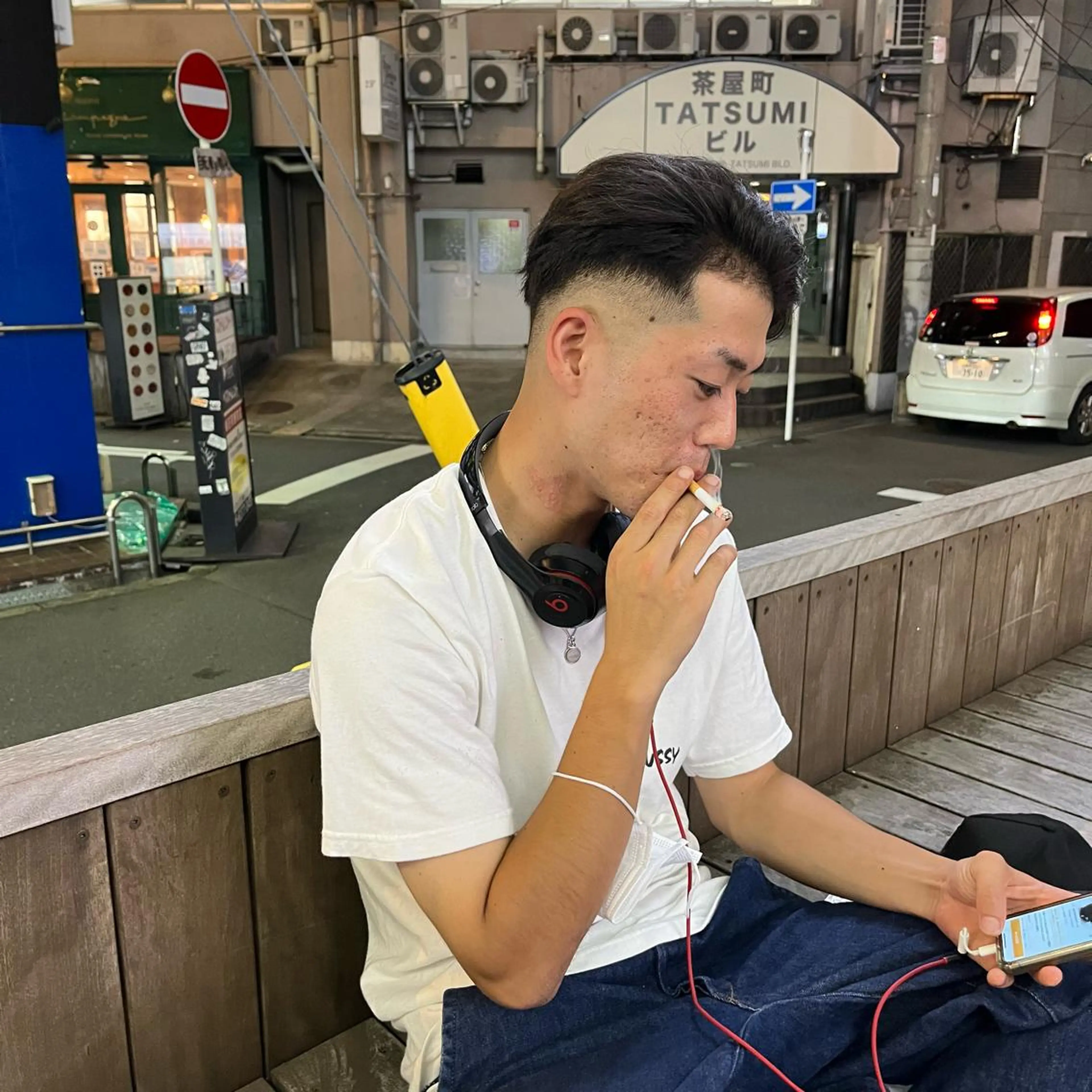 ショート メンズ フェードカット スキンフェード カット メンズサロン ANSWERのヘアスタイル