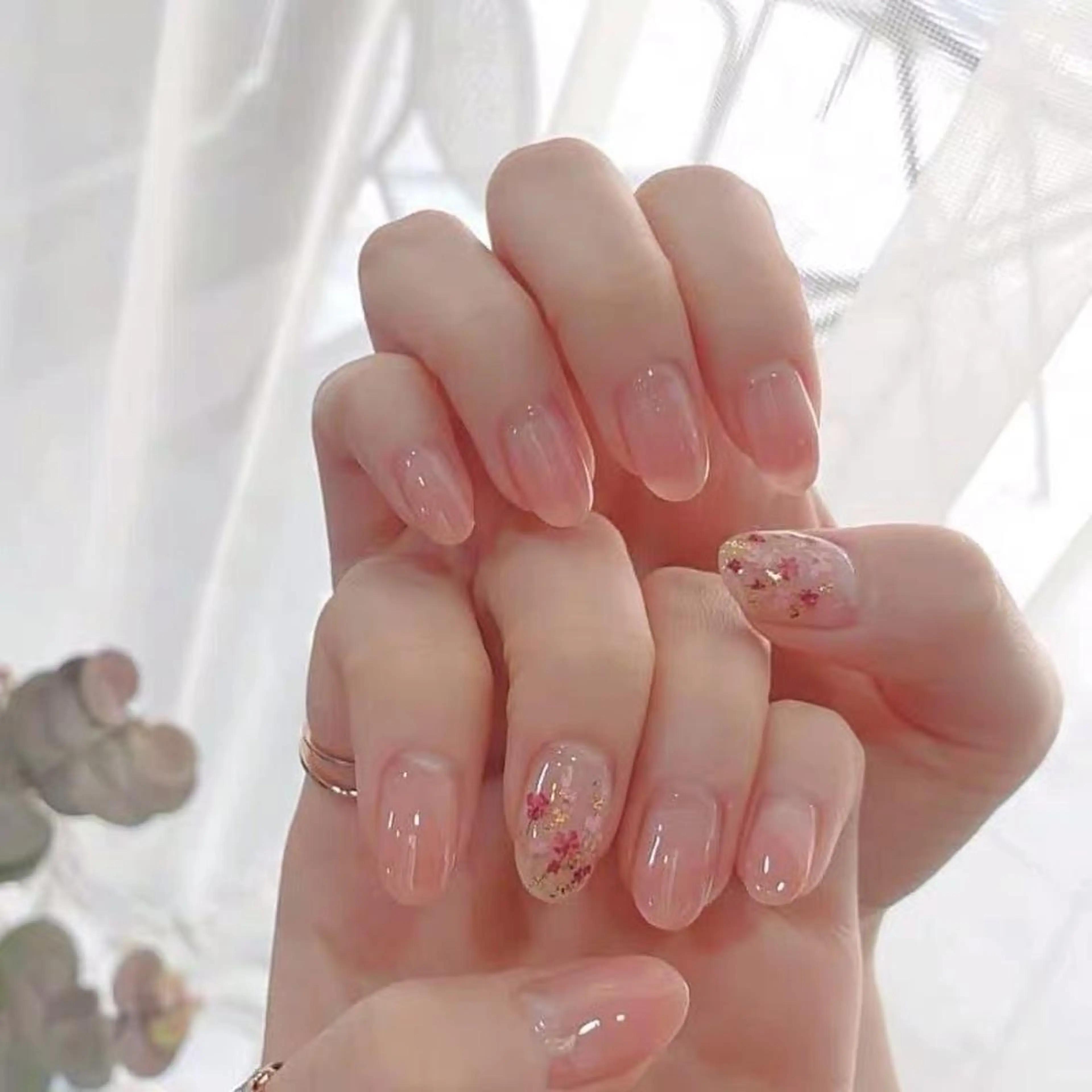 ネイル 春ネイル Cute beauty2のマツエク・マツパデザイン