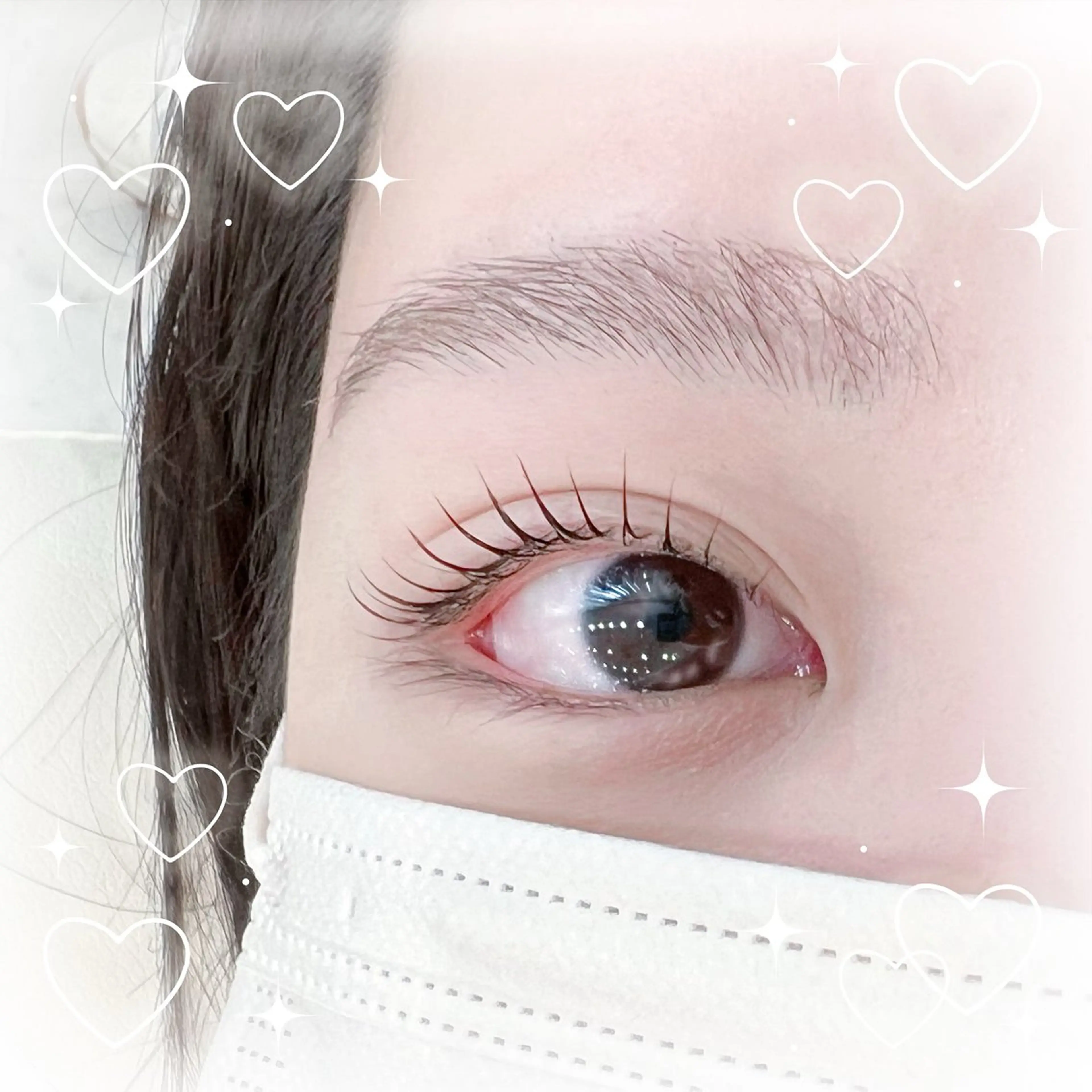 【まつ毛パーマ★ダウン✖️ラッシュ】メーテルラッシュ➕美容液コーティング付の写真