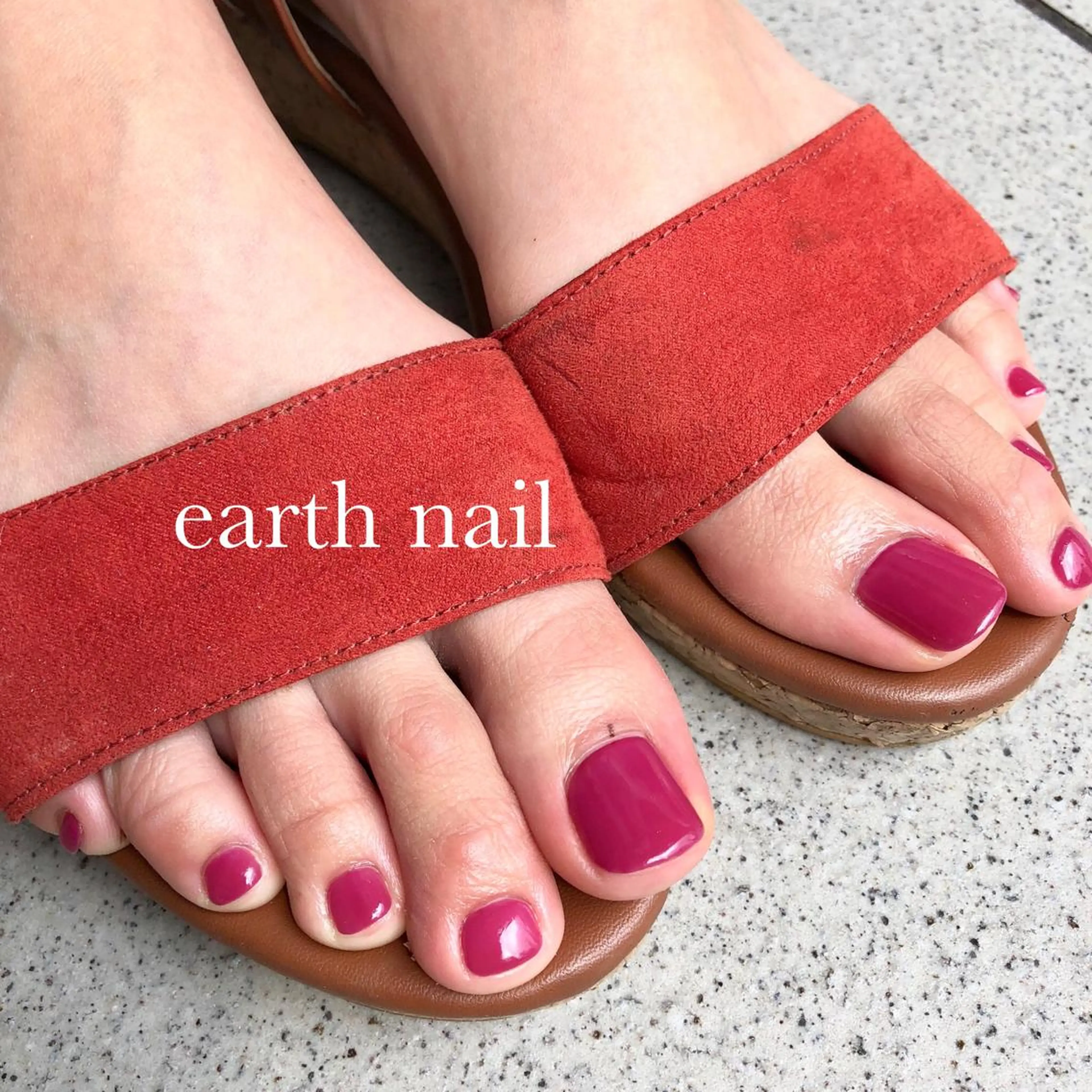 ネイル フットネイル 🧁🥕 asukaのネイルデザイン