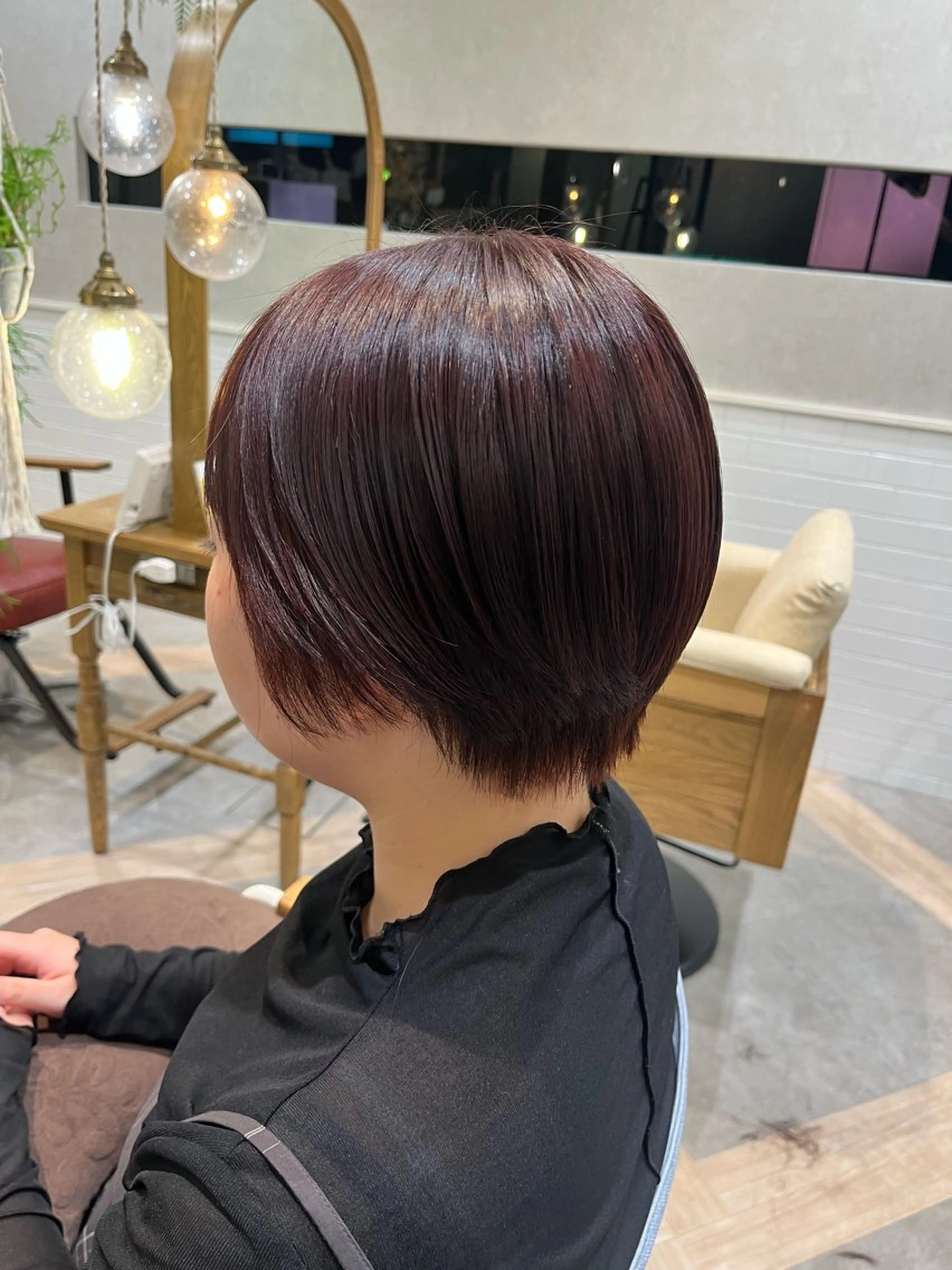 ショート 糠信 咲梨のヘアスタイル