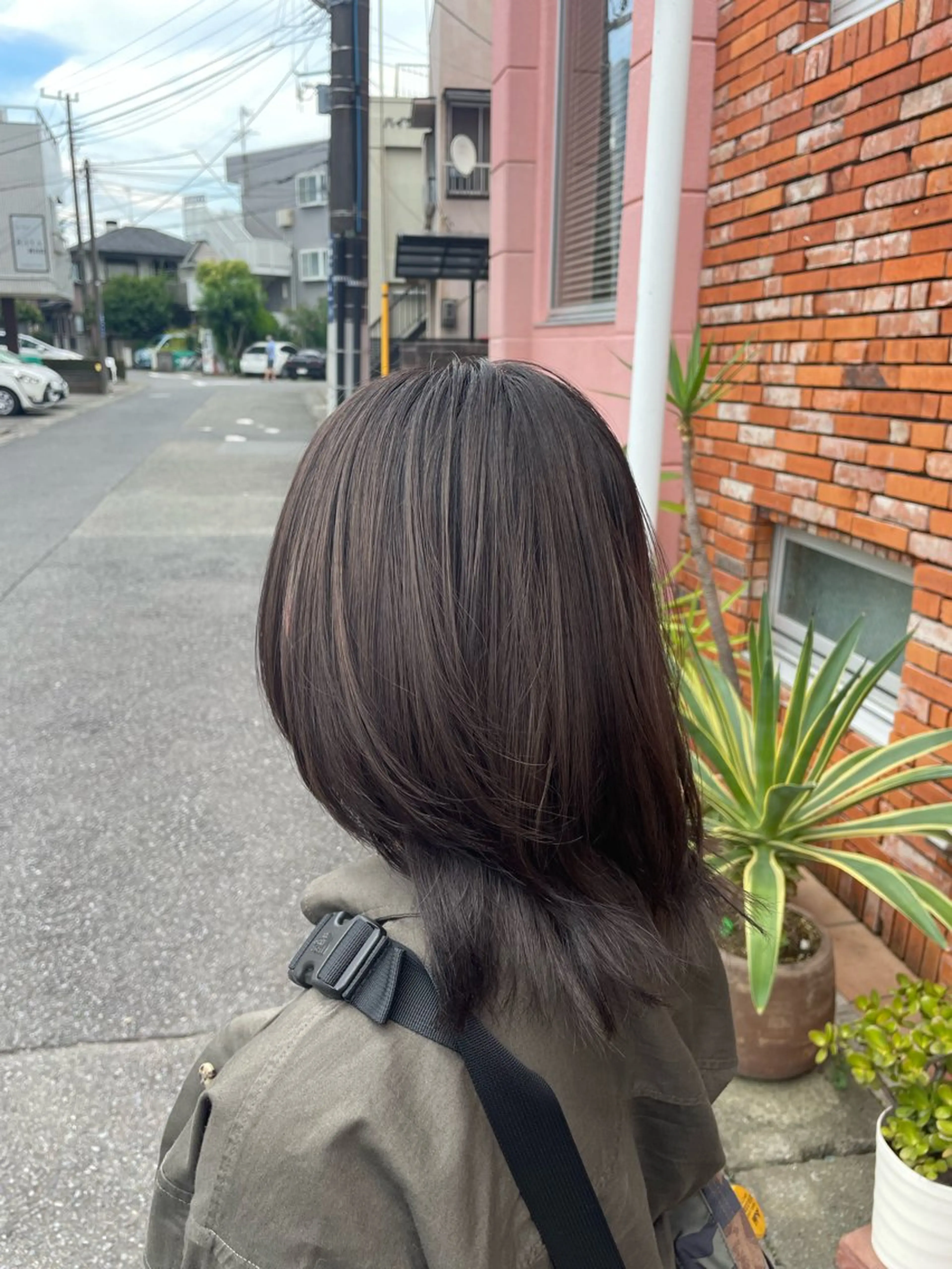 カラー 透明感カラー グレージュ ヘアカラー カットモデル募集中/ ASAYAのヘアスタイル