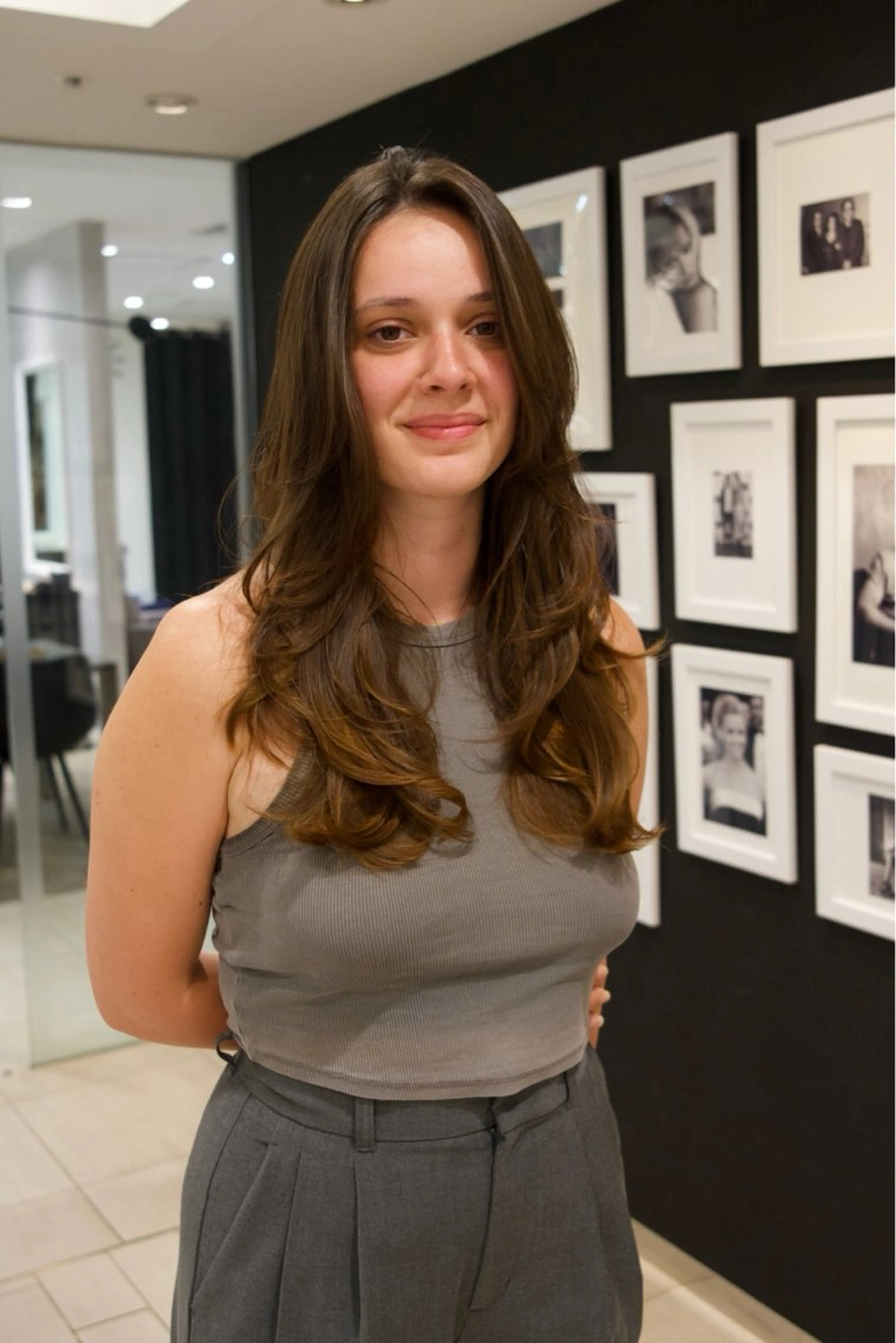 カラー ヘアカラー リ パのヘアスタイル