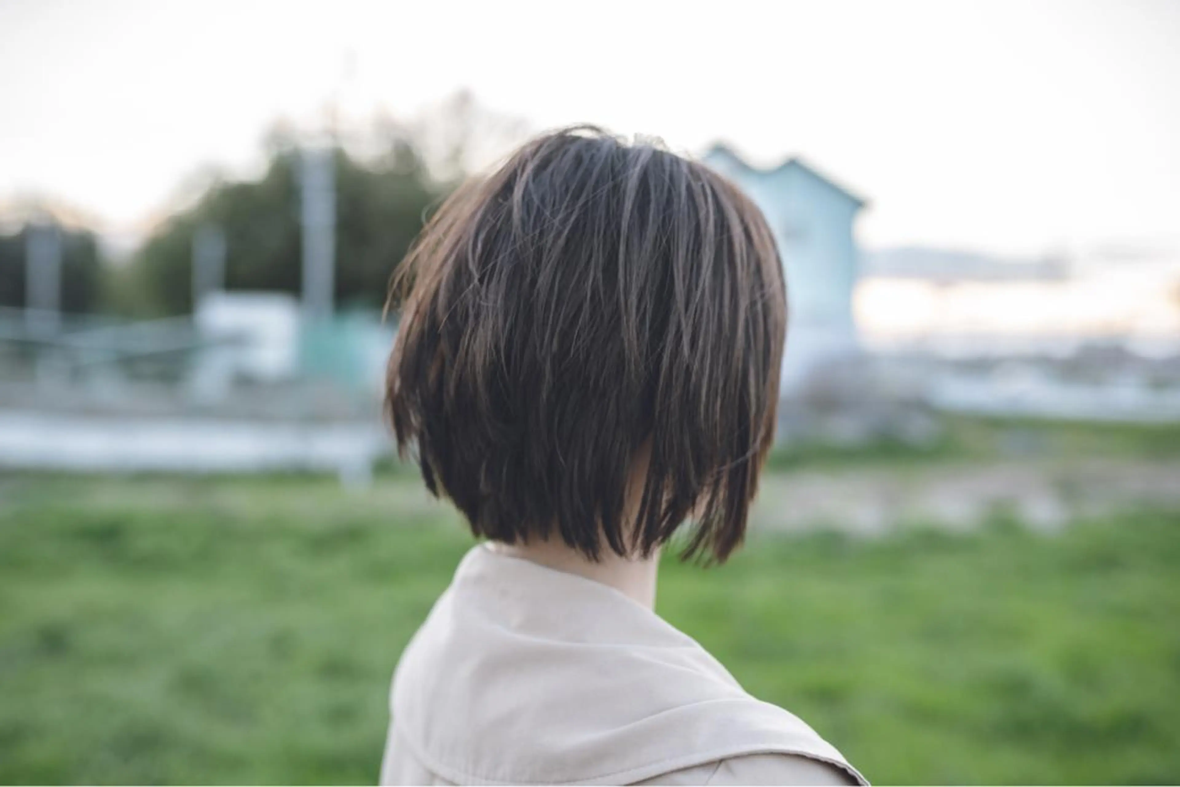 ショート カット ヘアカラー パーマ 信原 獎人のヘアスタイル
