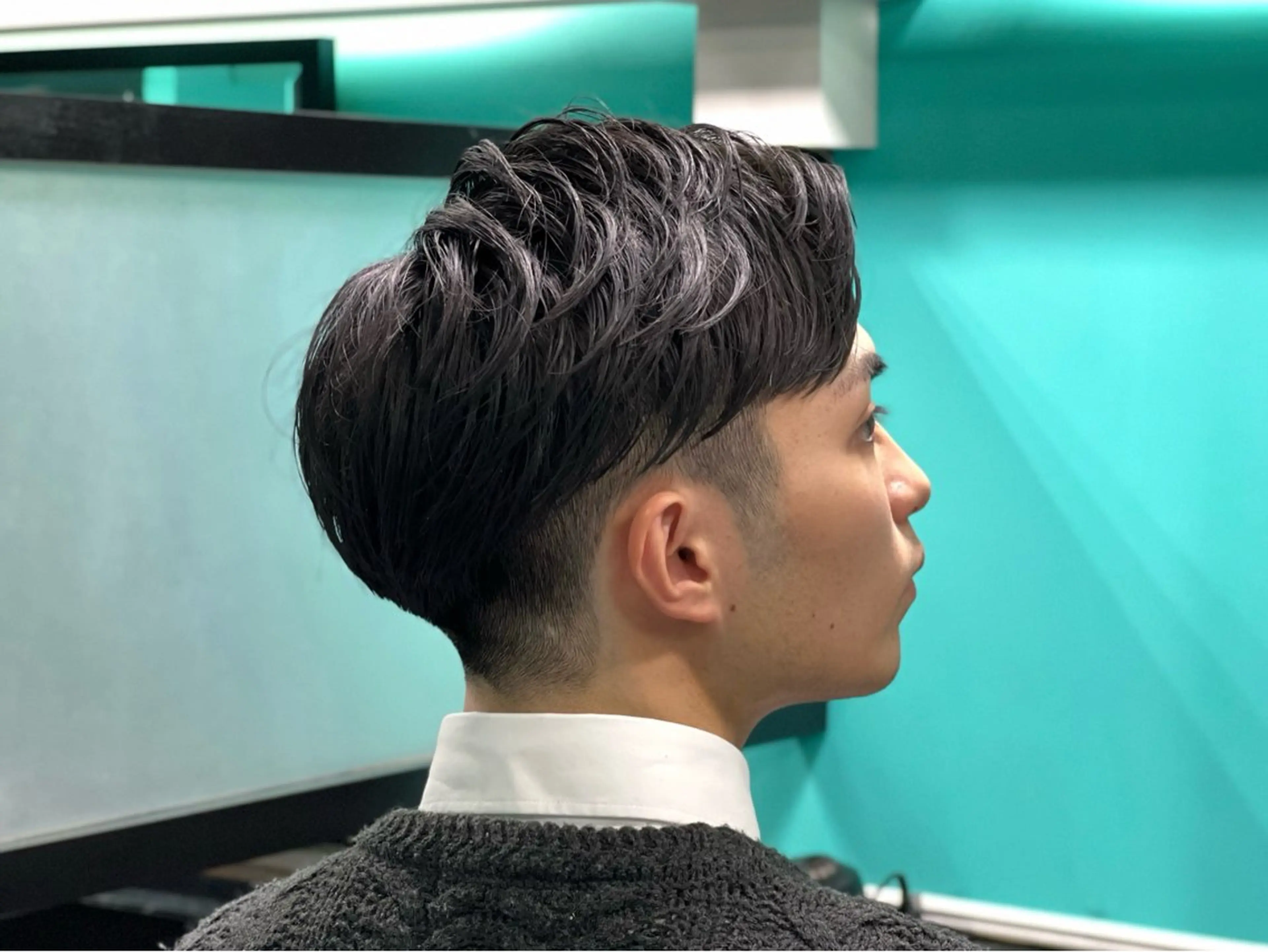 ミディアム 【メンズカット】 。のヘアスタイル
