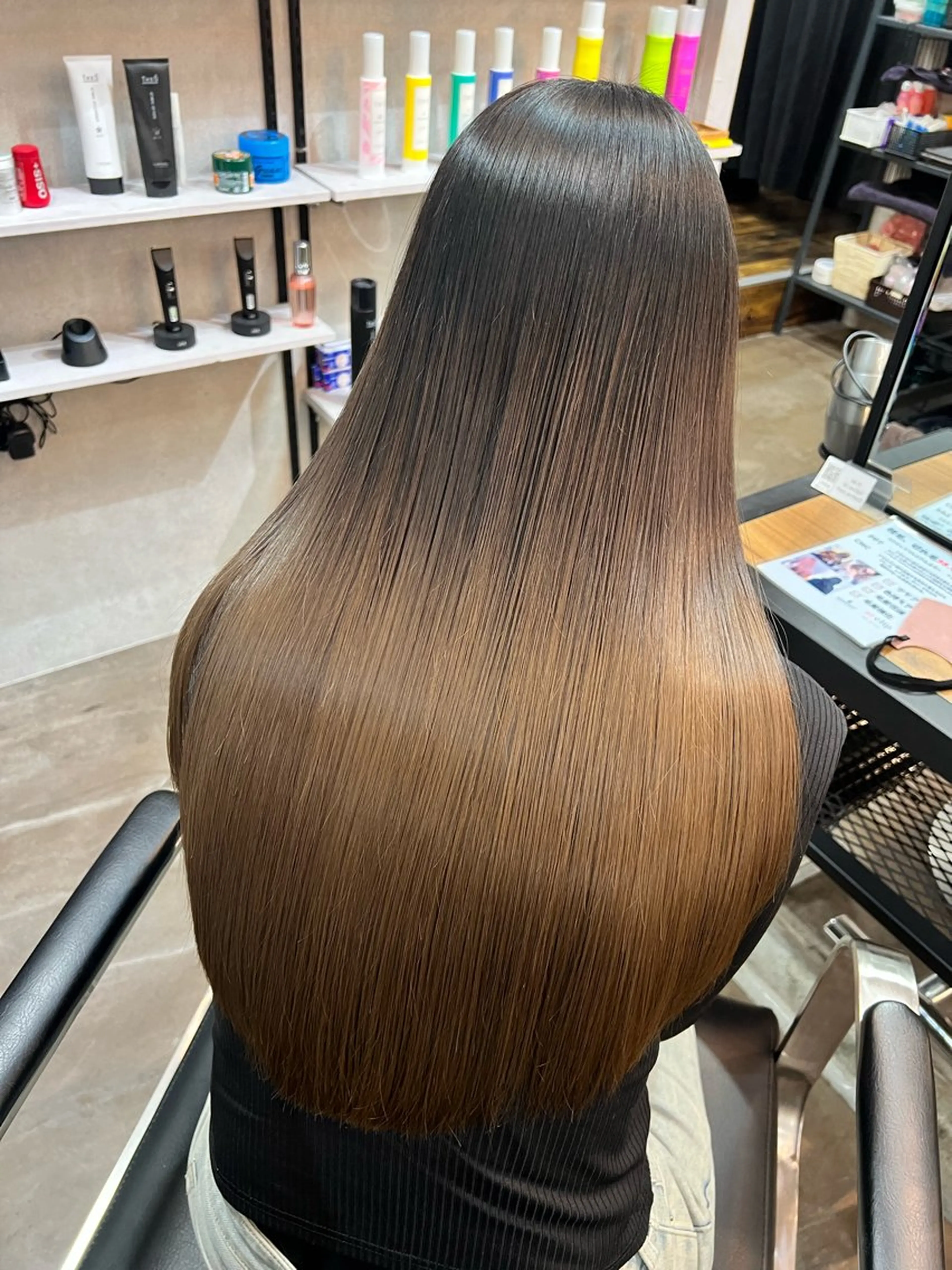 セミロング 髪質改善 トリートメント トリートメント 表参道/透明感カラー /髪質改善/駿太のヘアスタイル