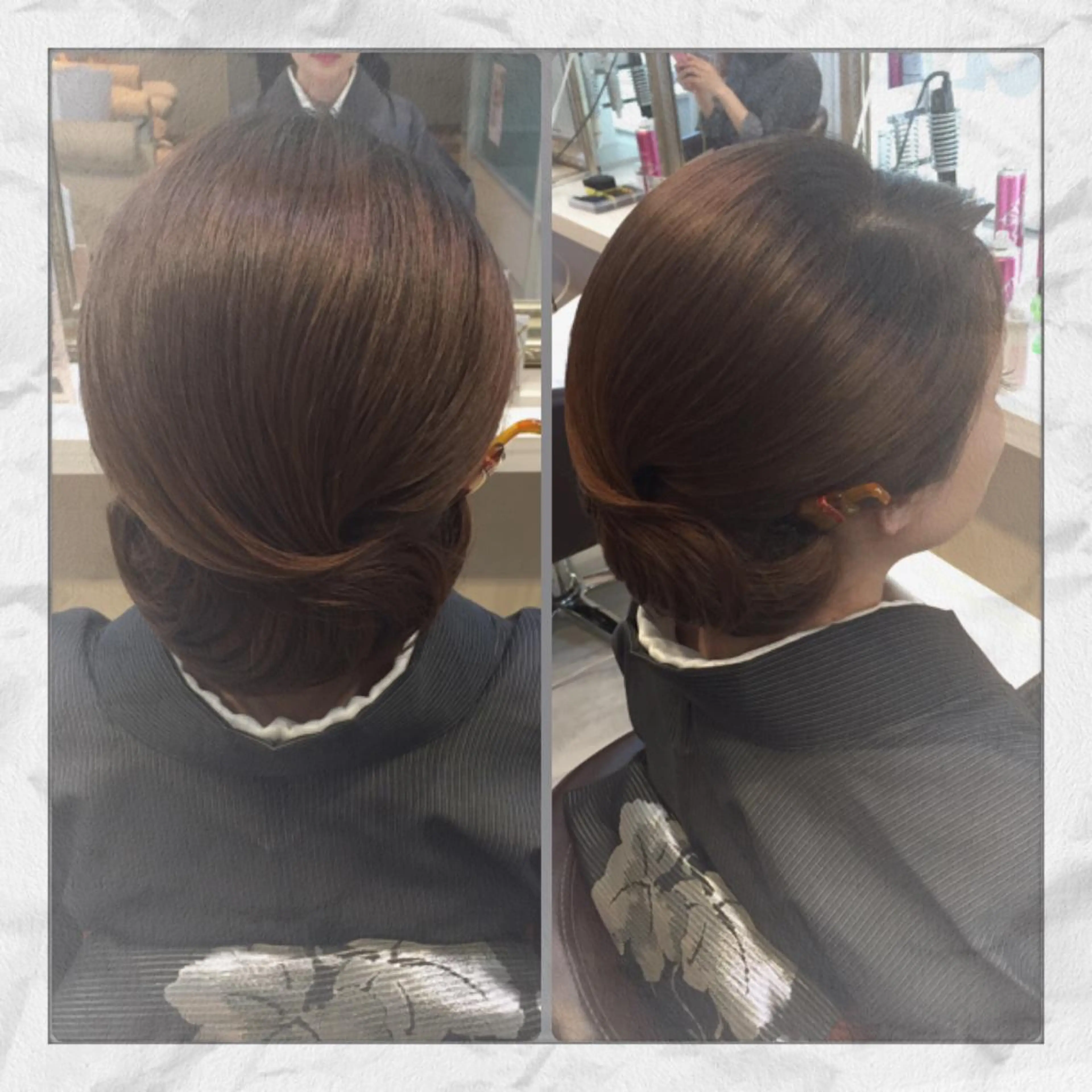 セミロング ヘアセット ヘアセット/着付け 𓇼 松本 夏美𓇼のヘアスタイル