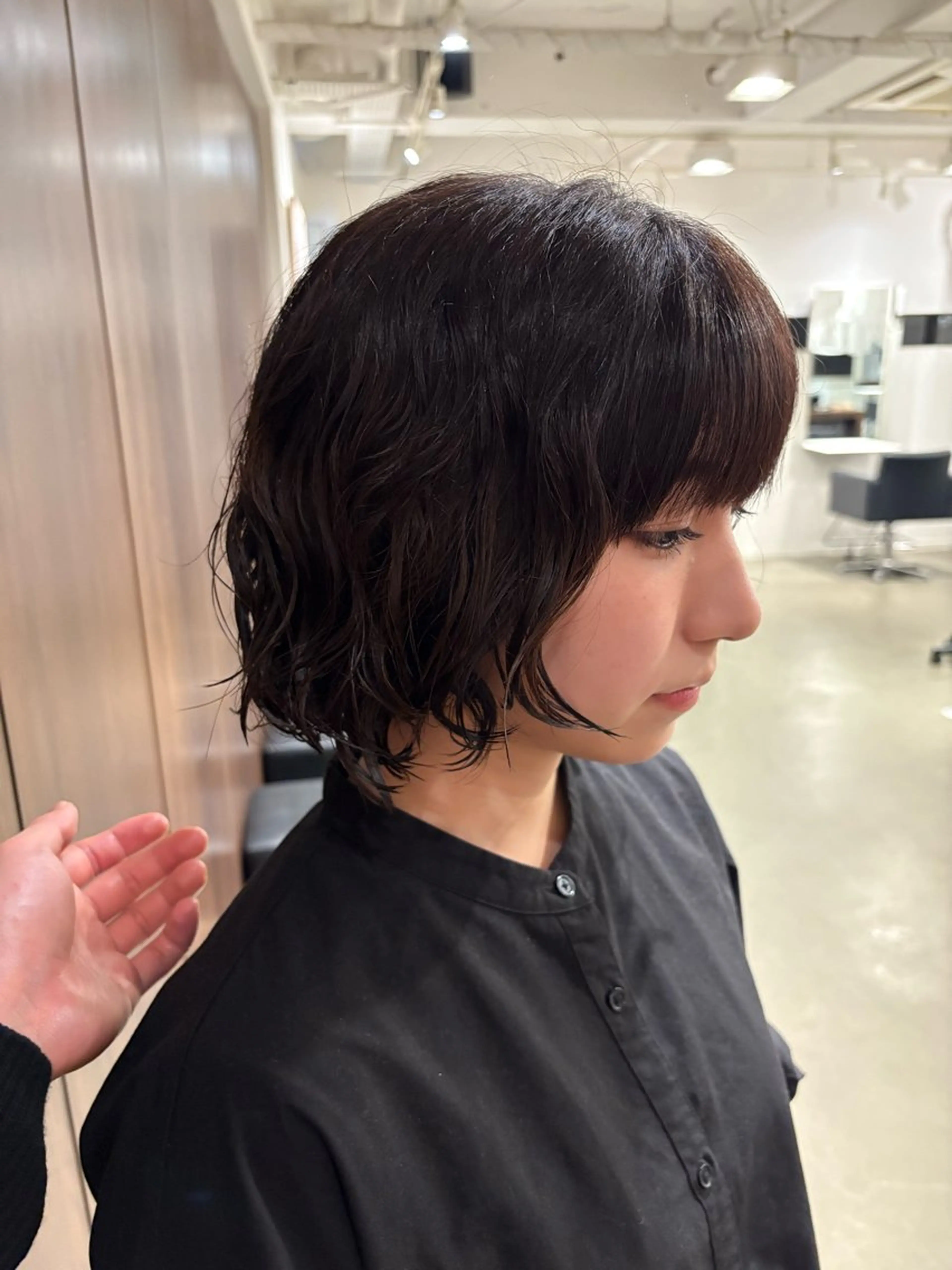 ショート パーマ ボブ 🟡表参道ABBEY Hiroのヘアスタイル